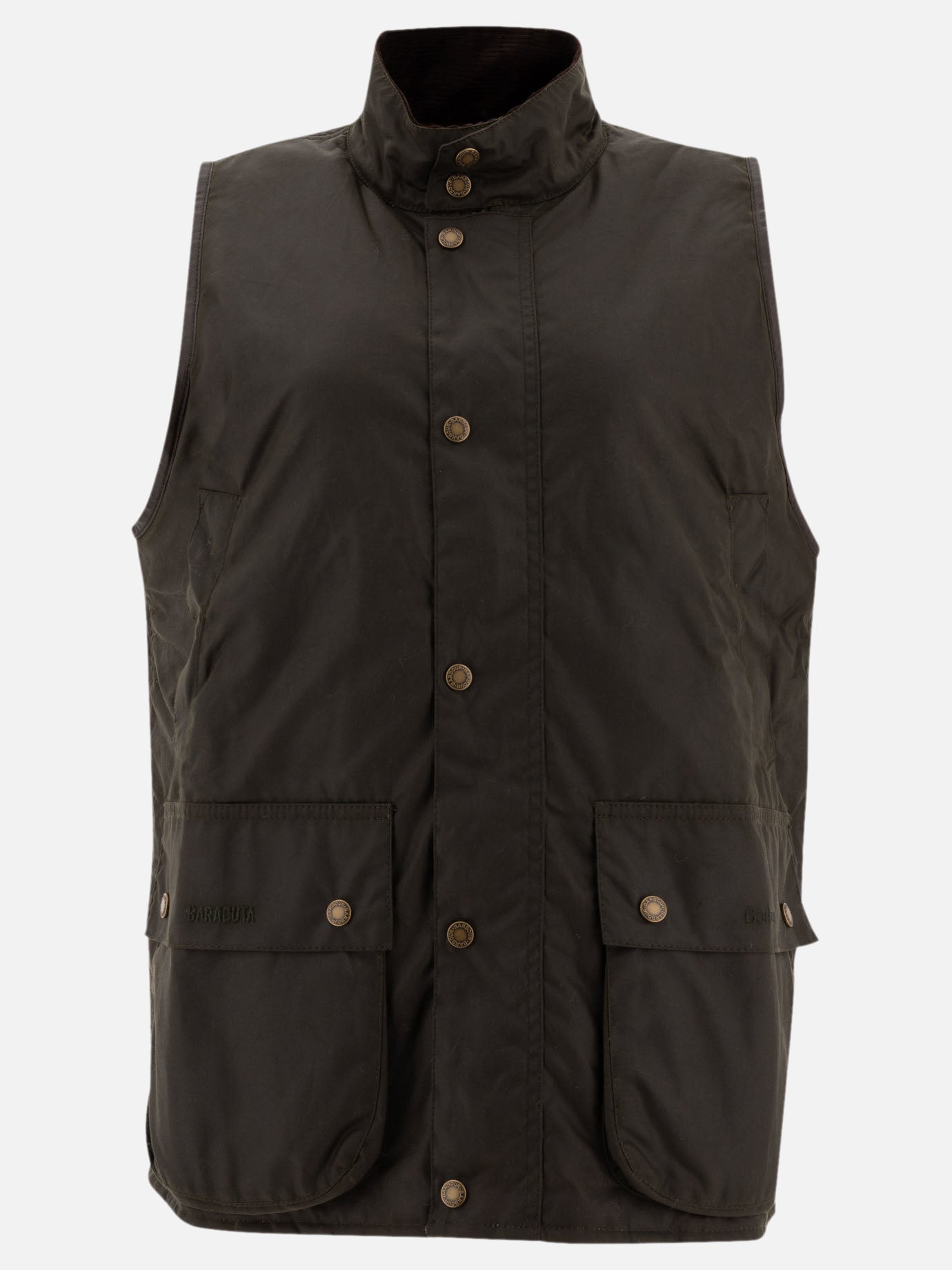 Gilet cerato oversize Barbour x Baracuta