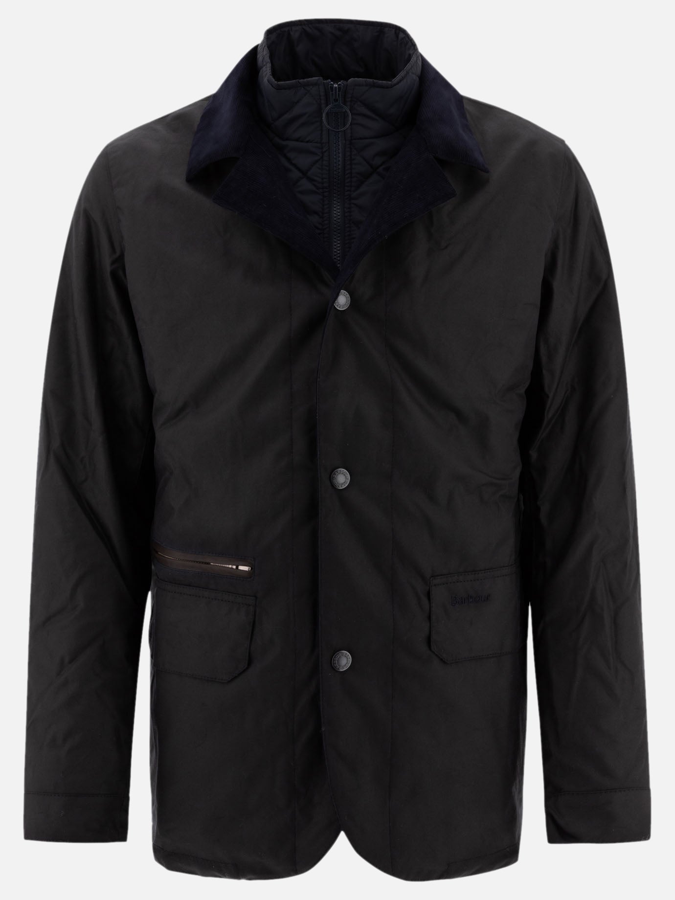 Giacche leggere & Trapuntate Solid colour  Blu - Barbour Uomo | PDP | VIETTI Online Store | thumbnail