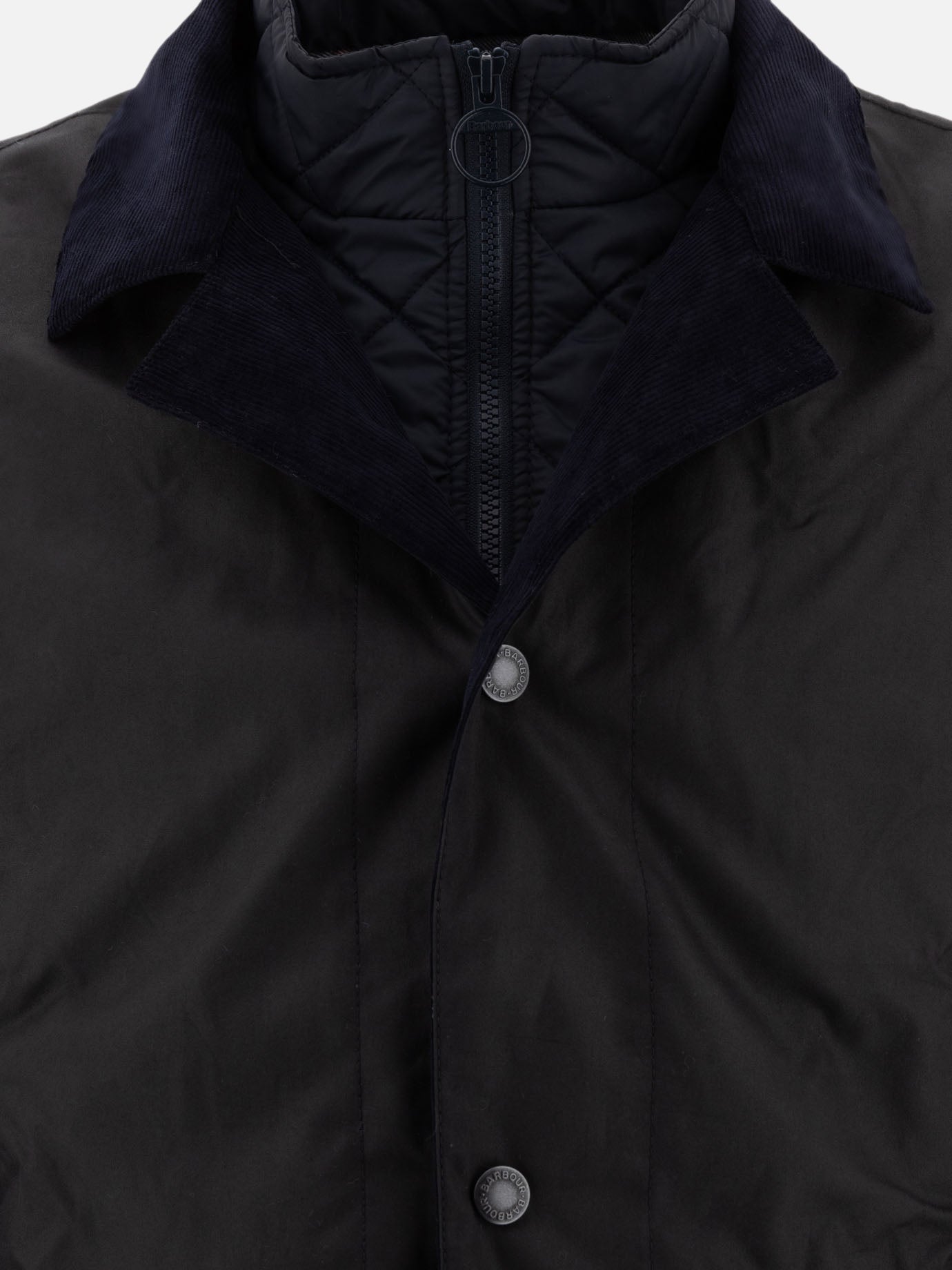 Giacche leggere & Trapuntate Solid colour  Blu - Barbour Uomo | PDP | VIETTI Online Store | Zoom-Modal_3
