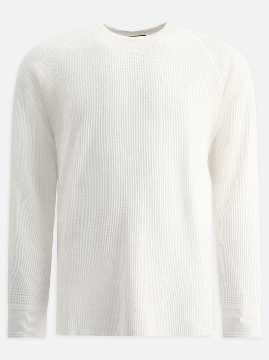 Beams Plus "Crew Thermal 30" t-shirt 18116038_S White 1