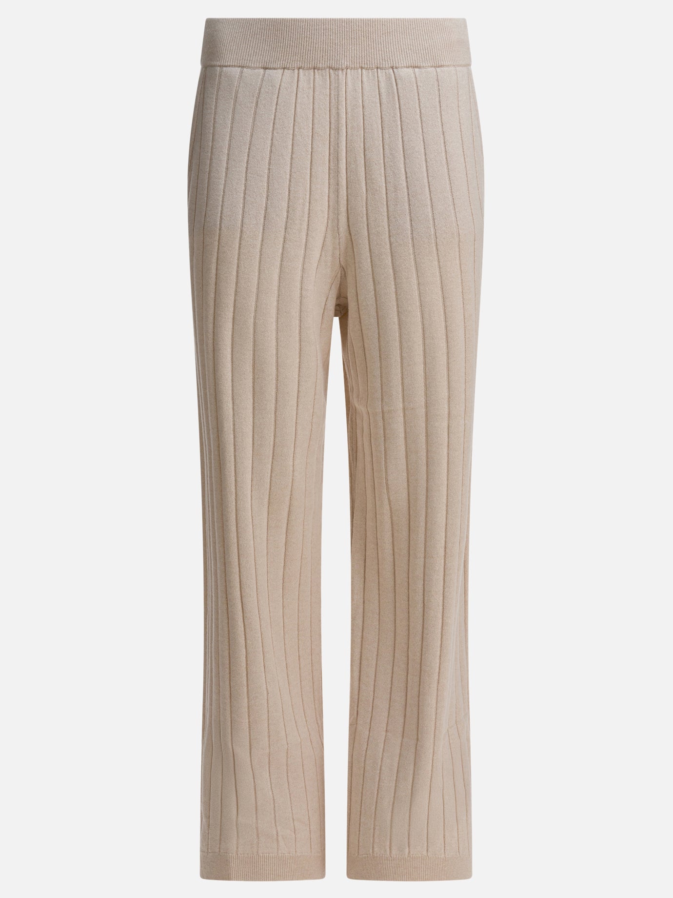 Pantaloni casual Solid colour  Beige - Brunello Cucinelli Donna | PDP | VIETTI Online Store | thumbnail