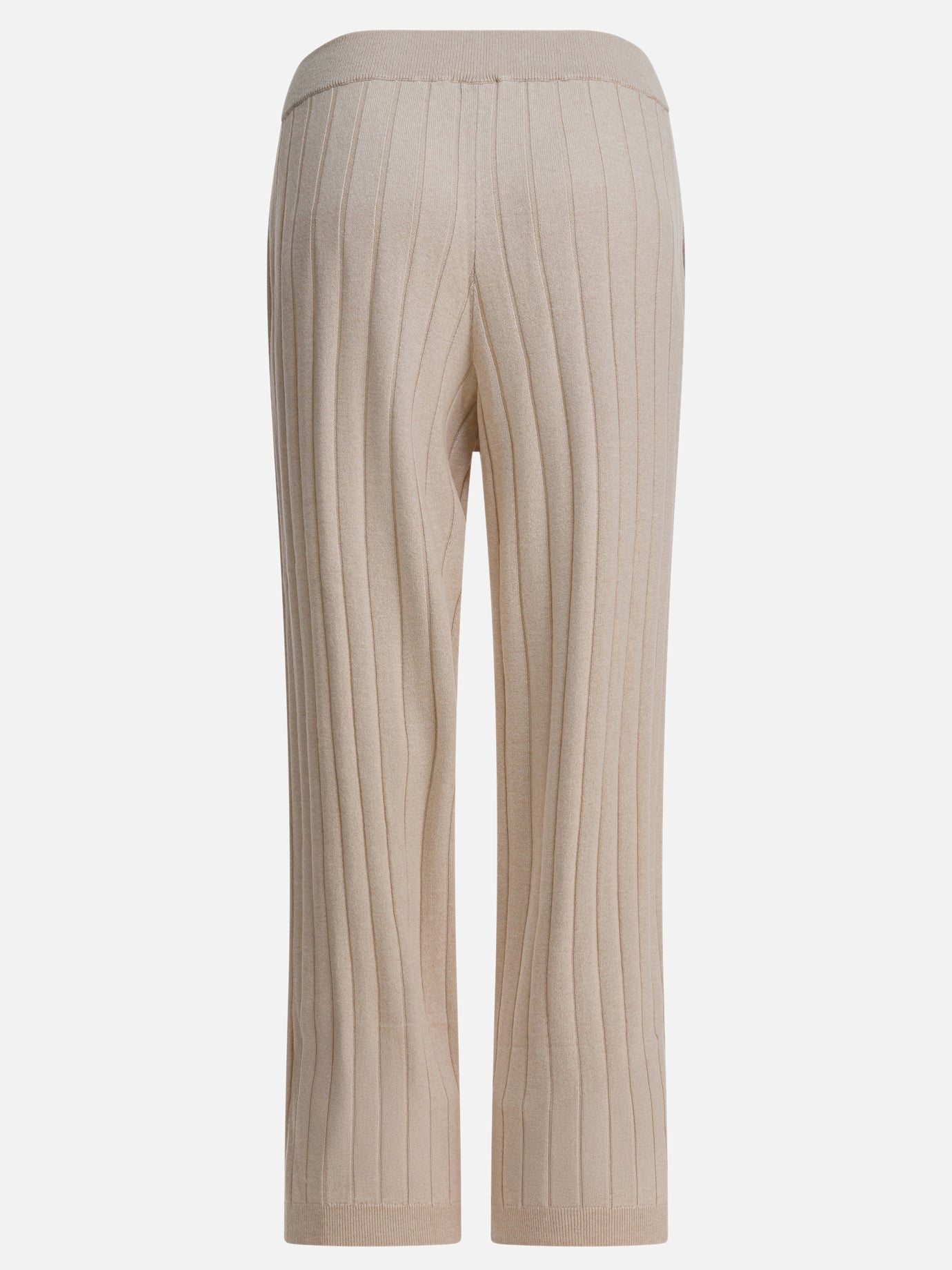 Pantaloni casual Solid colour  Beige - Brunello Cucinelli Donna | PDP | VIETTI Online Store | thumbnail_2