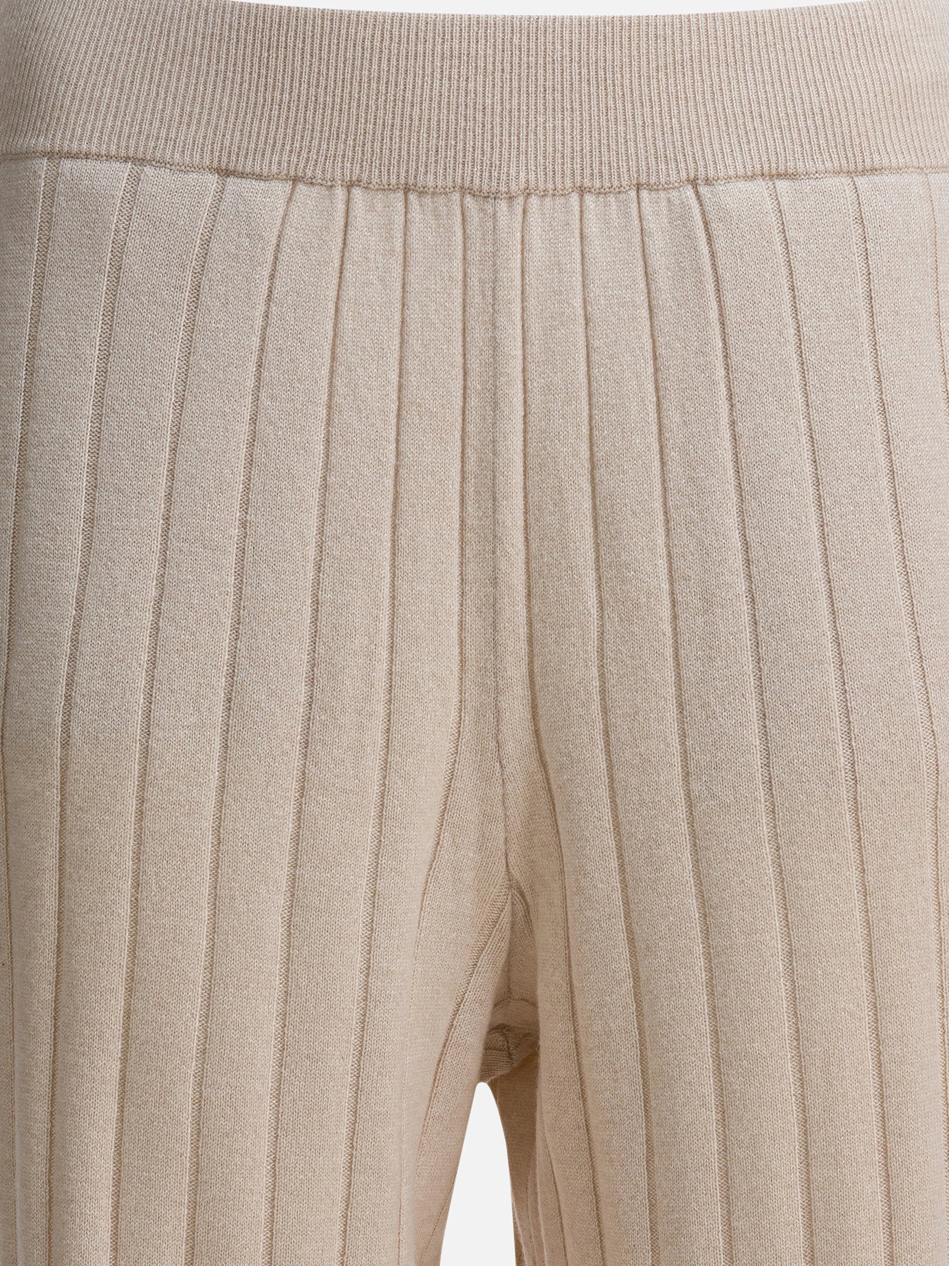 Pantaloni casual Solid colour  Beige - Brunello Cucinelli Donna | PDP | VIETTI Online Store | thumbnail_4