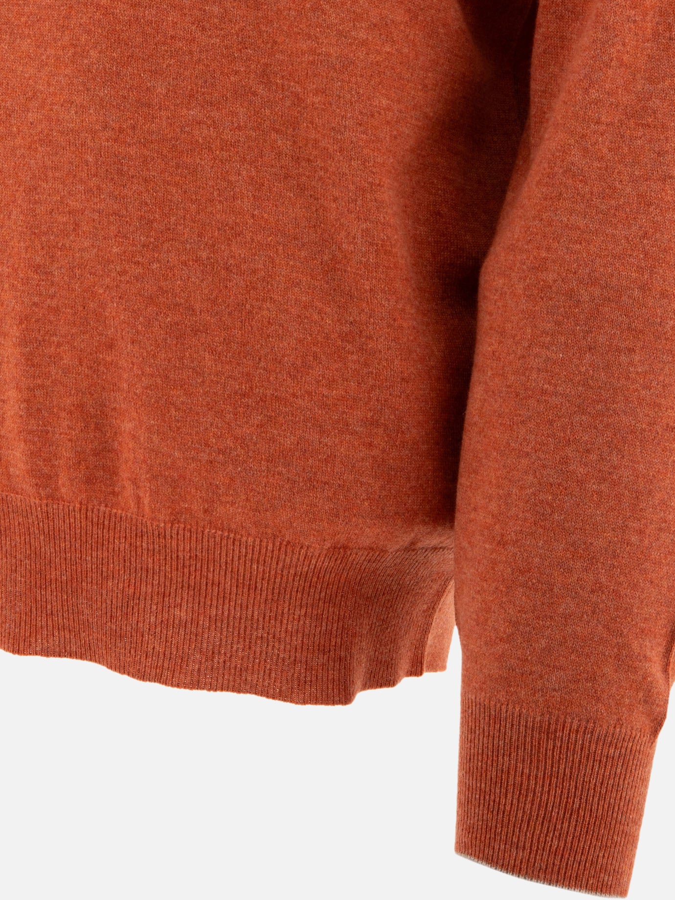 Brunello Cucinelli Cashmere sweater Orange