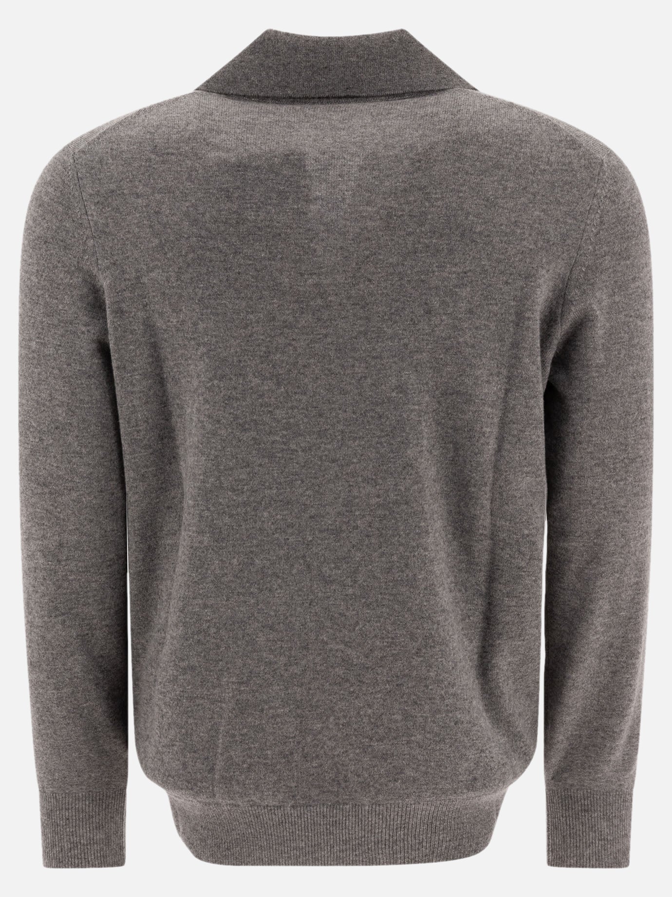 Brunello Cucinelli Cashmere knit sweater Grey