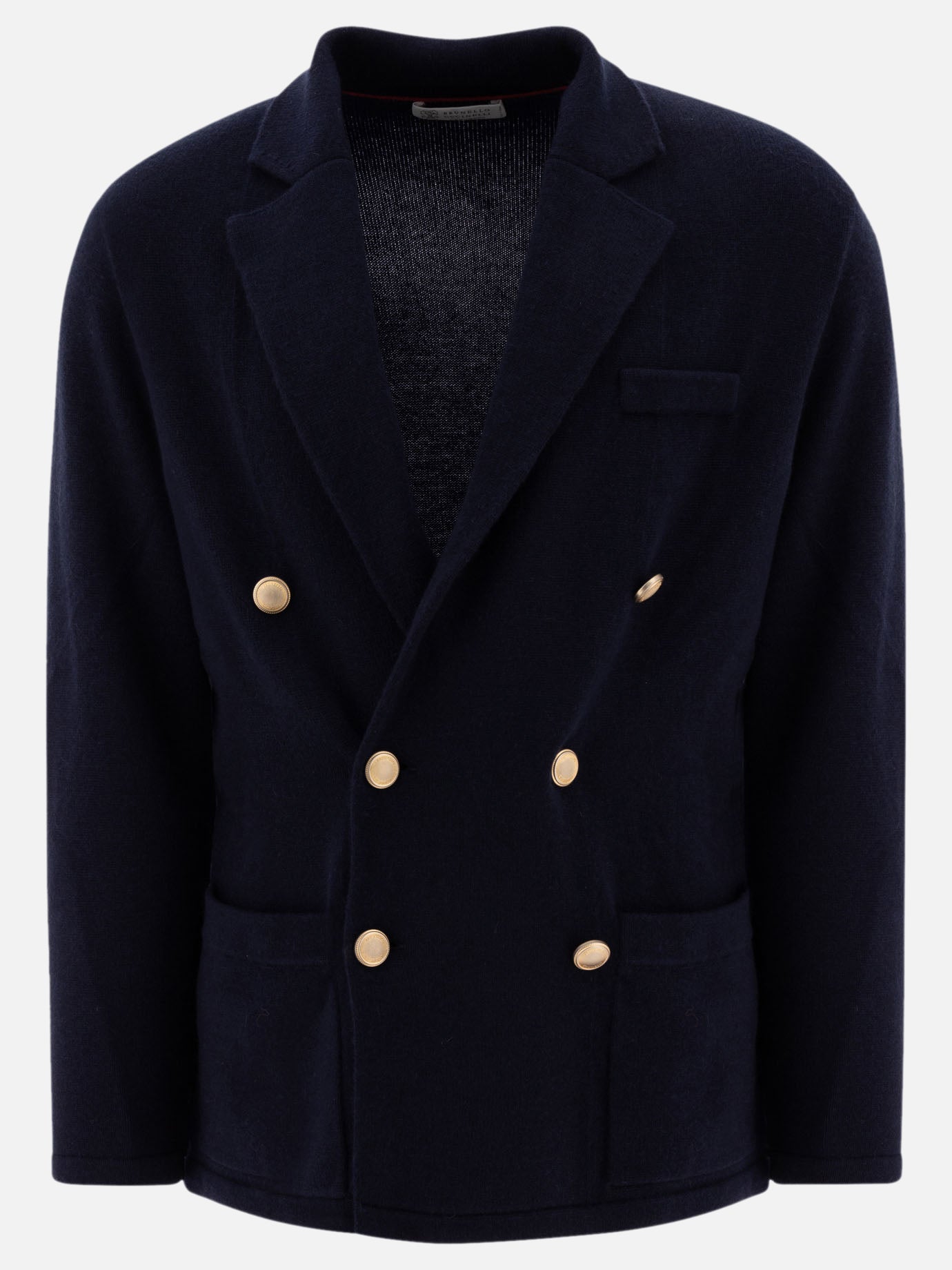 Brunello Cucinelli Blazer-style cardigan Blue