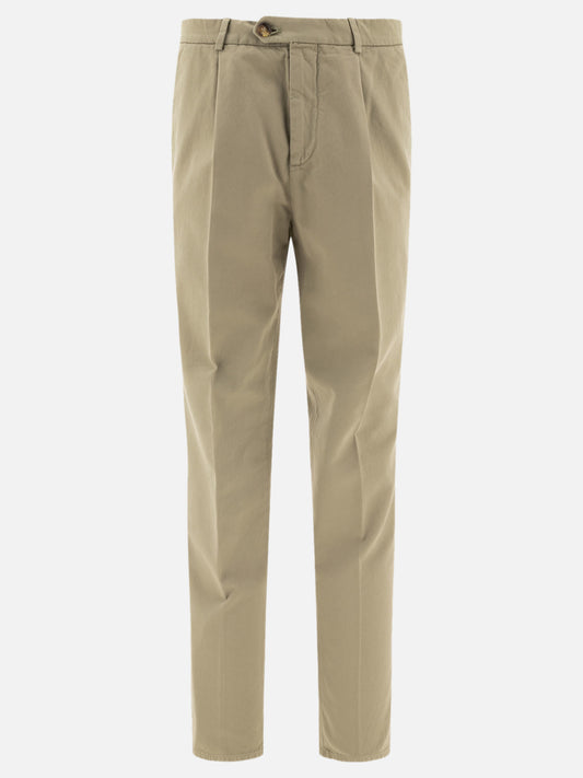 Brunello Cucinelli Pleated trousers Green