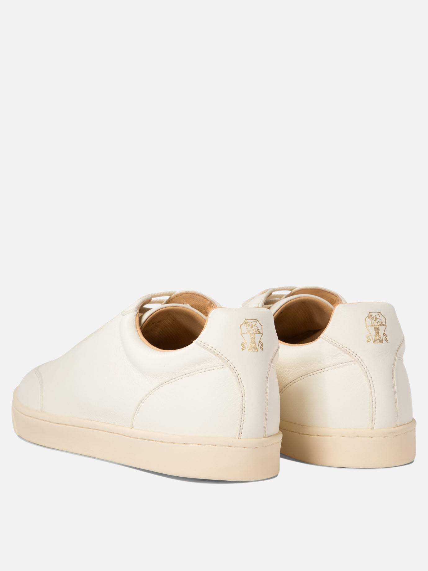 Brunello Cucinelli Leather sneakers White