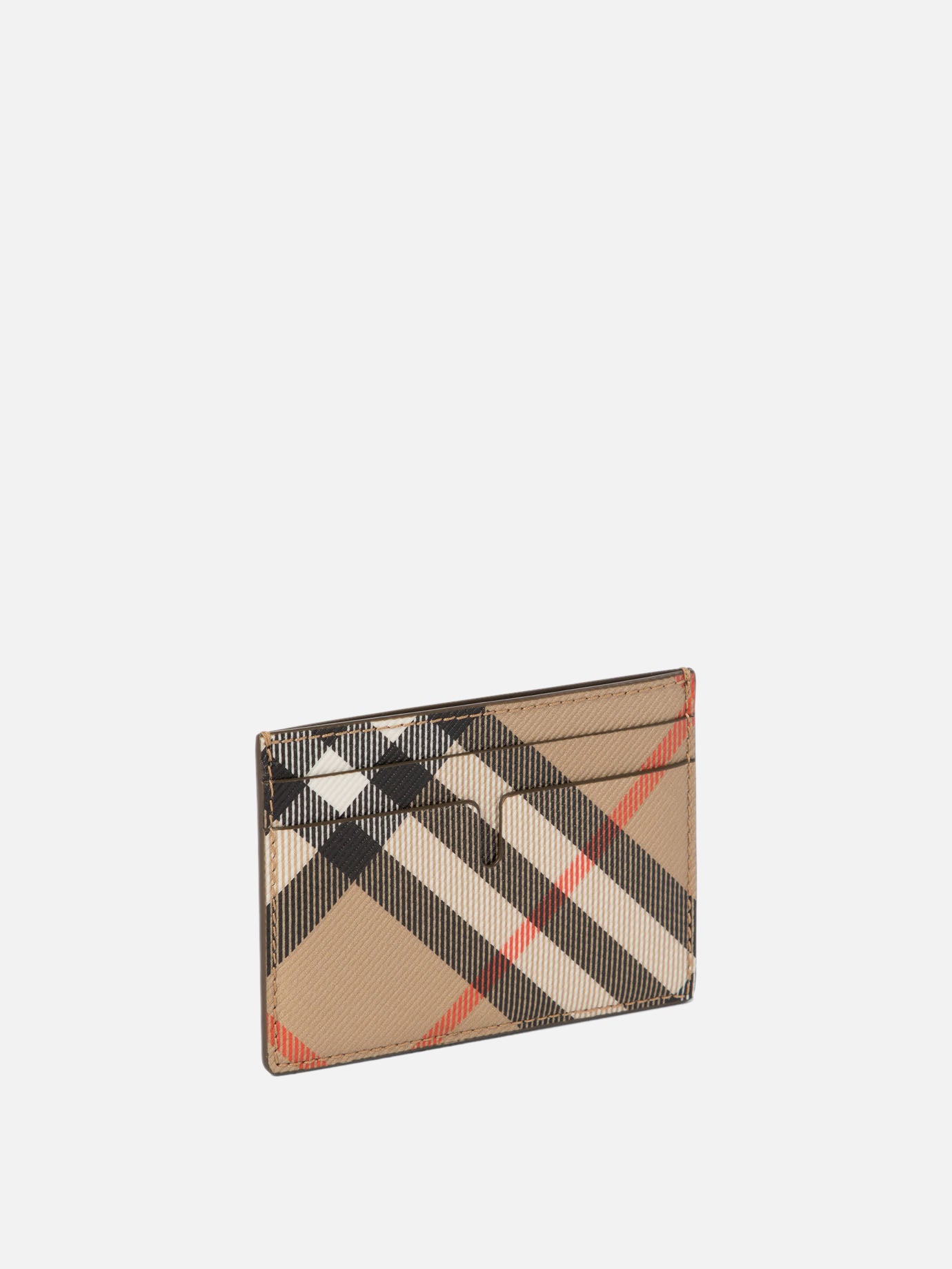 "Check" card holder