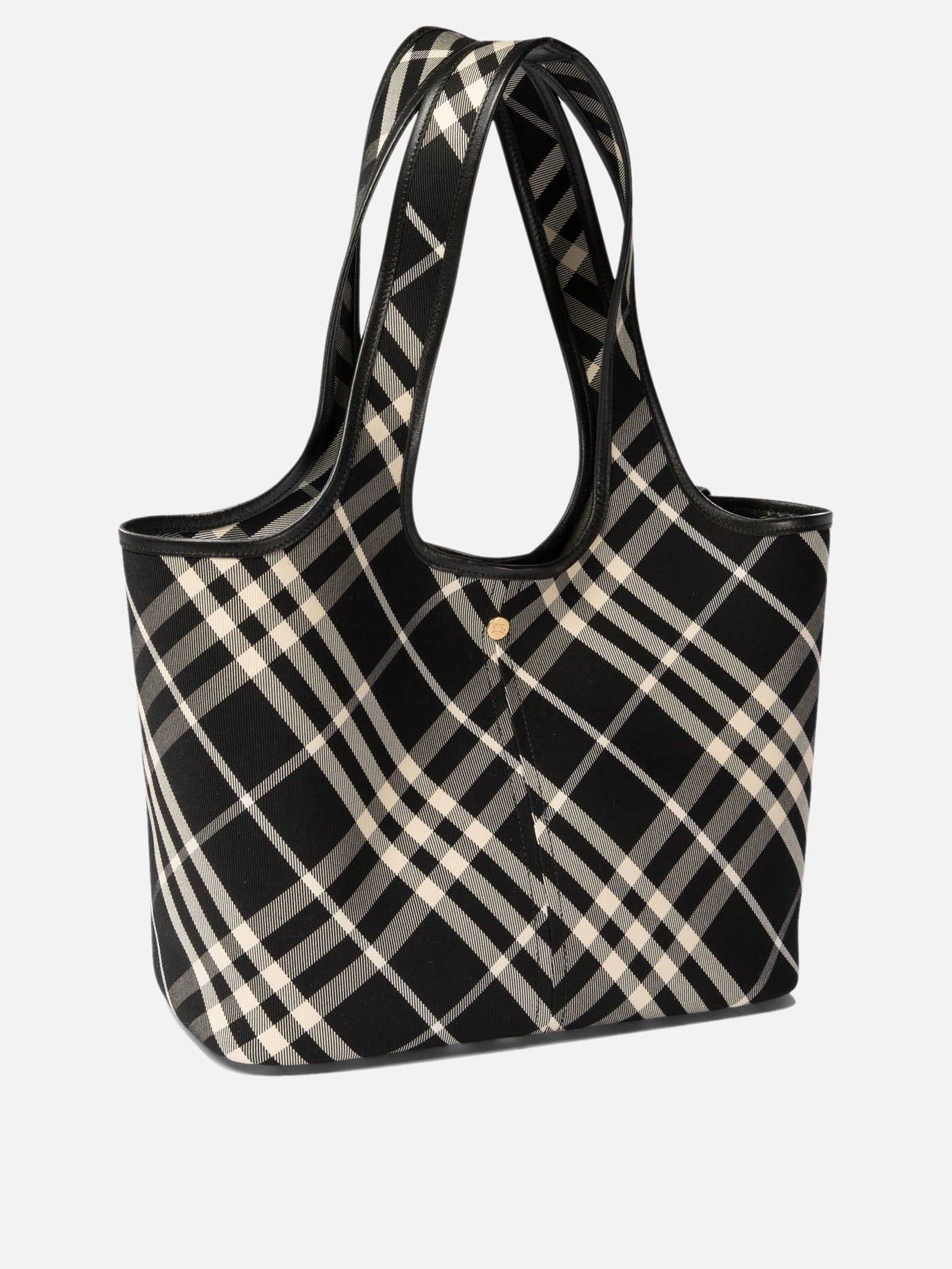 "Check Small" tote bag