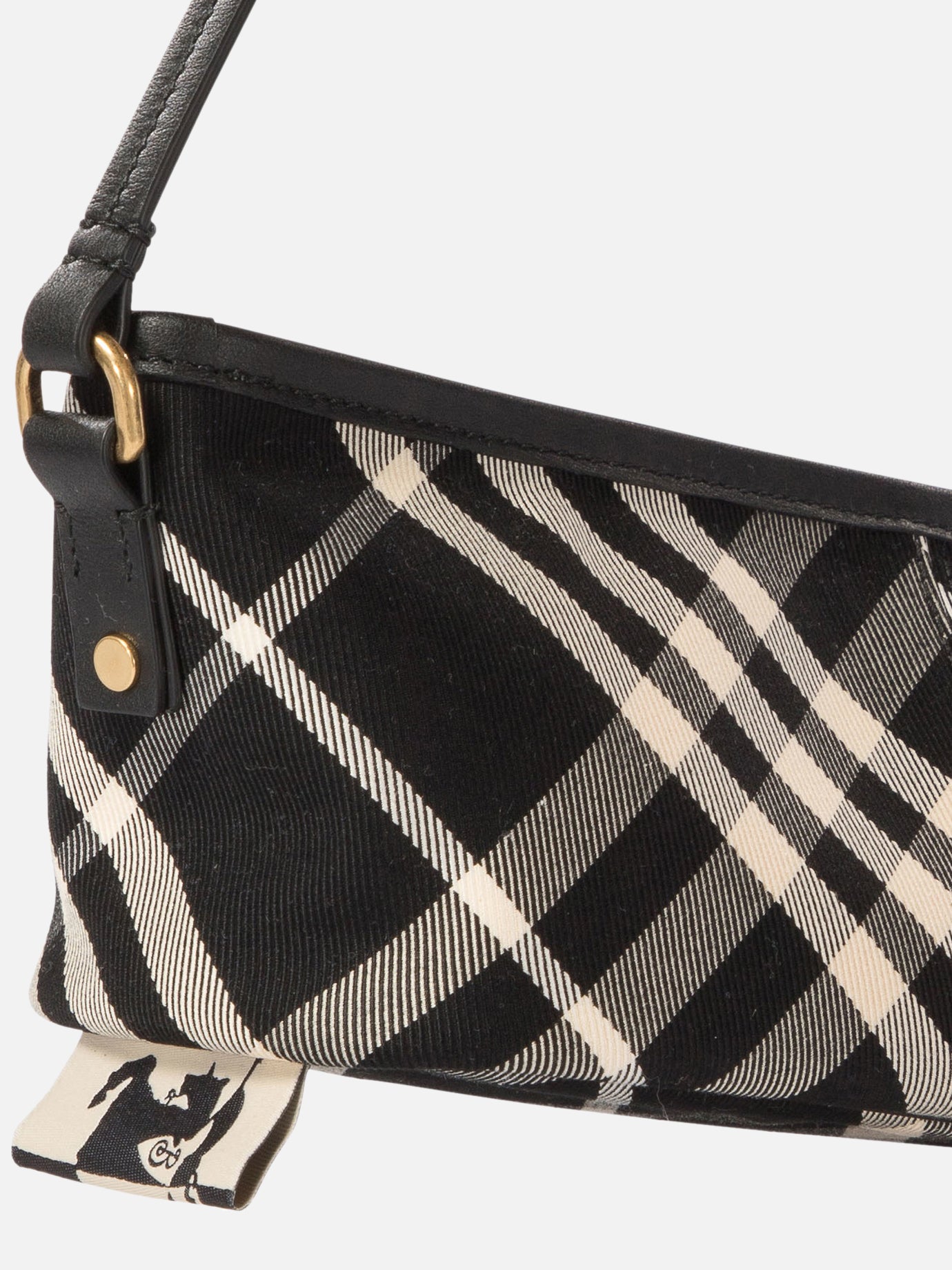 Burberry "Check" mini bag Black