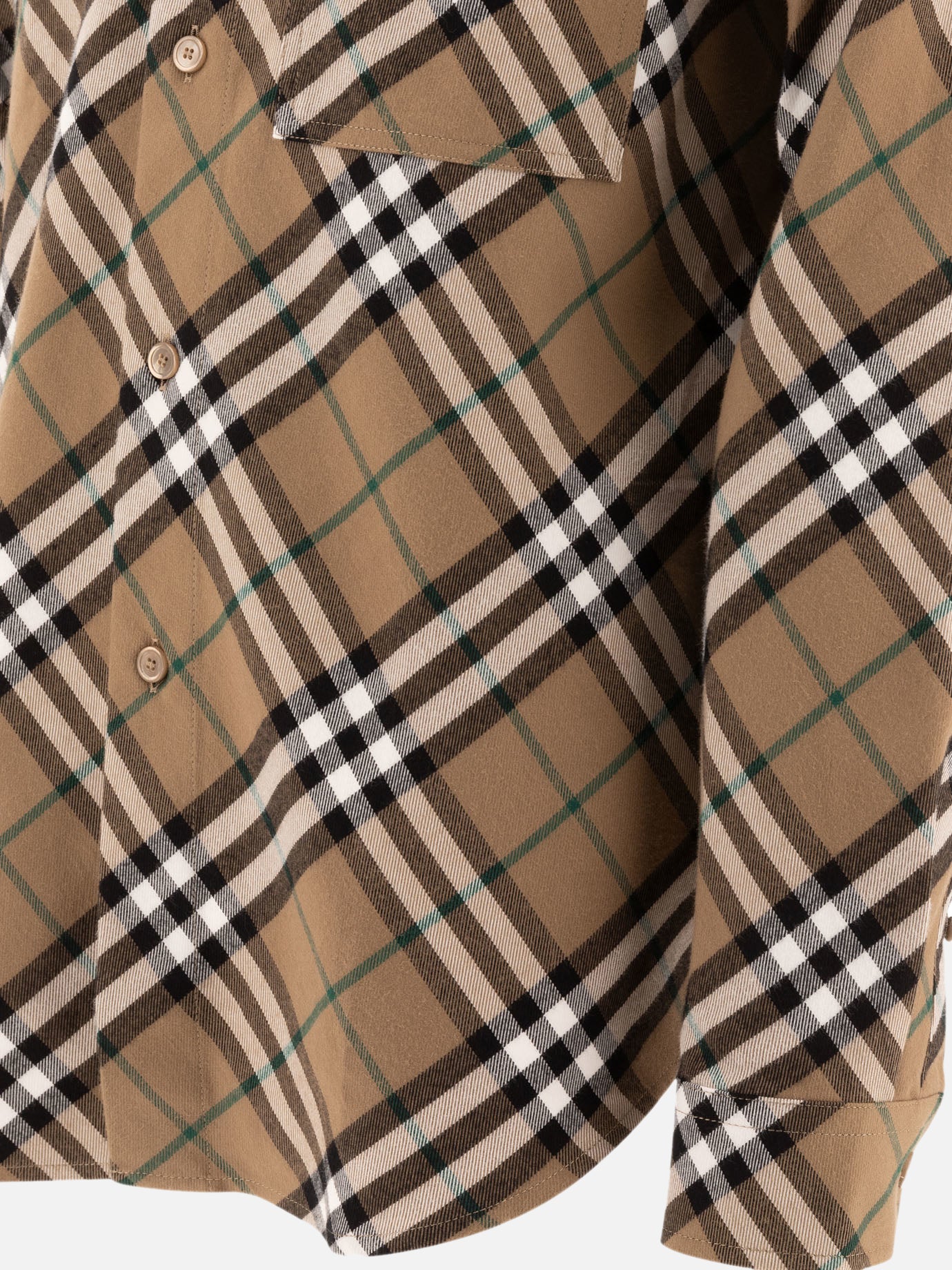 Burberry Check shirt Beige