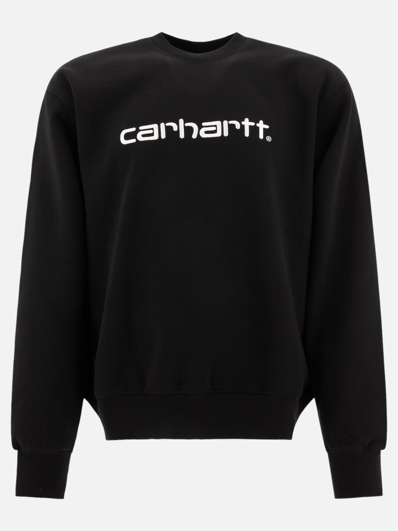 Carhartt WIP Sweatshirt with embroidered logo Black