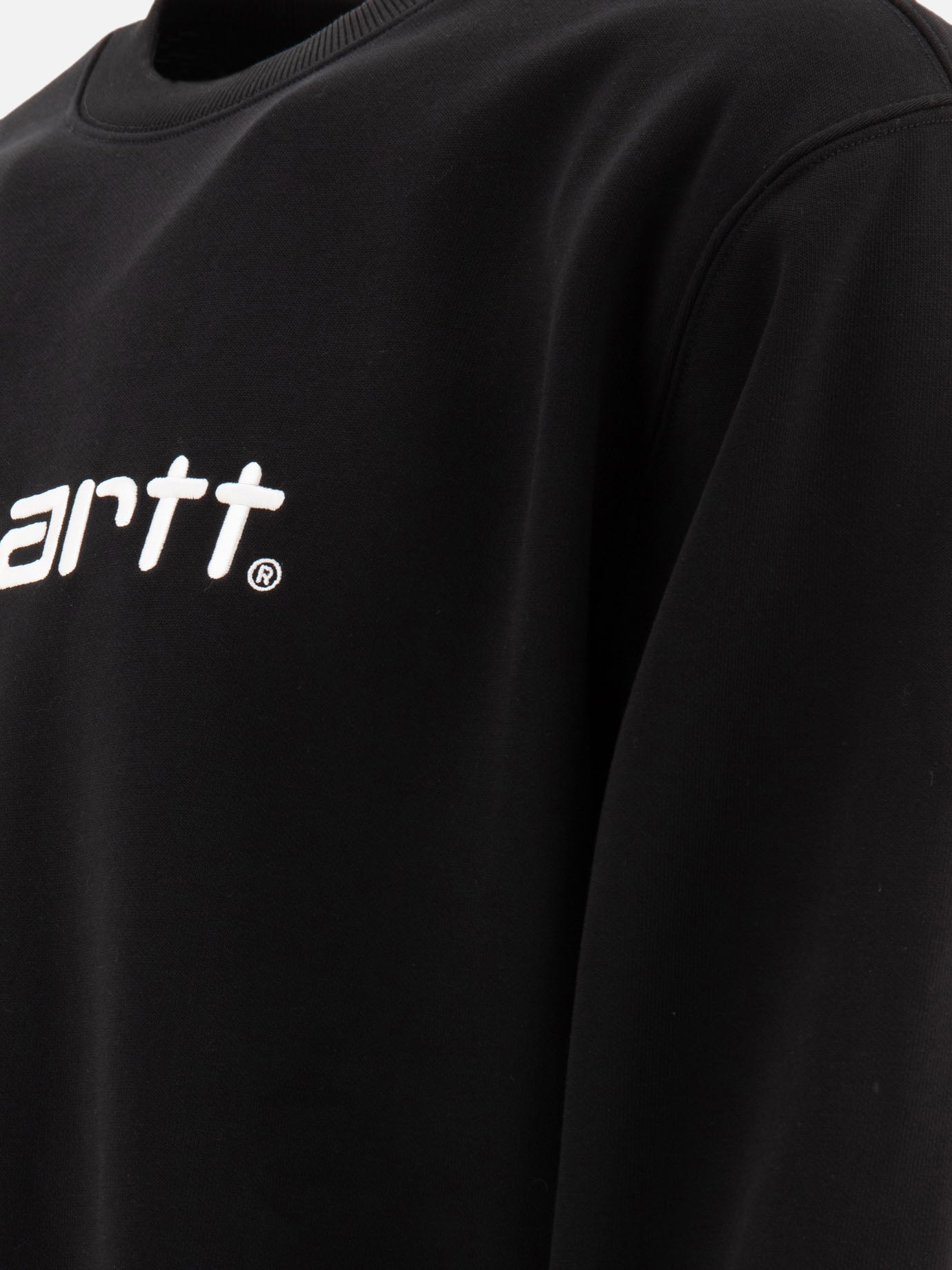 Carhartt WIP Sweatshirt with embroidered logo Black