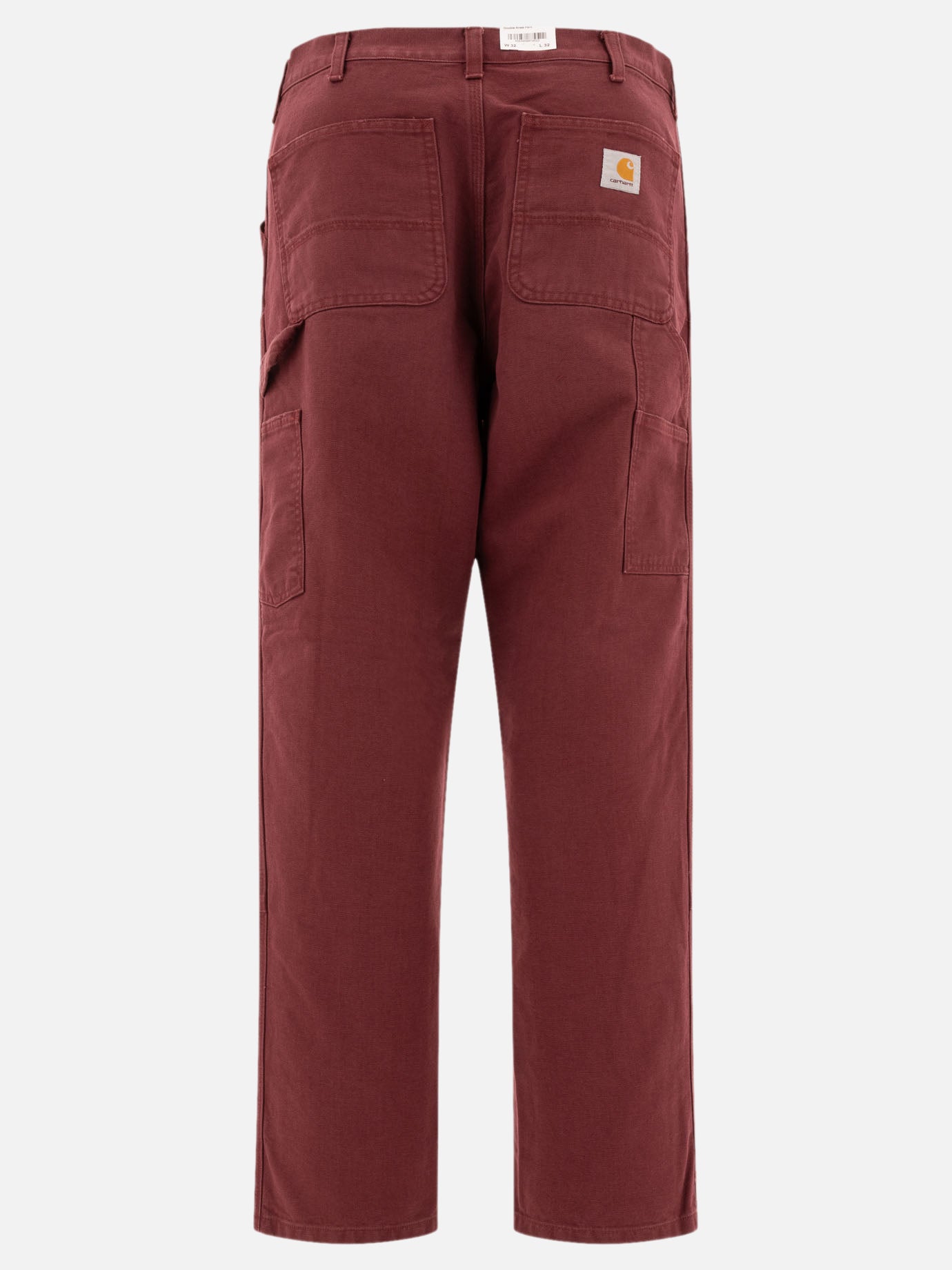 Carhartt WIP "Double Knee" trousers Bordeaux