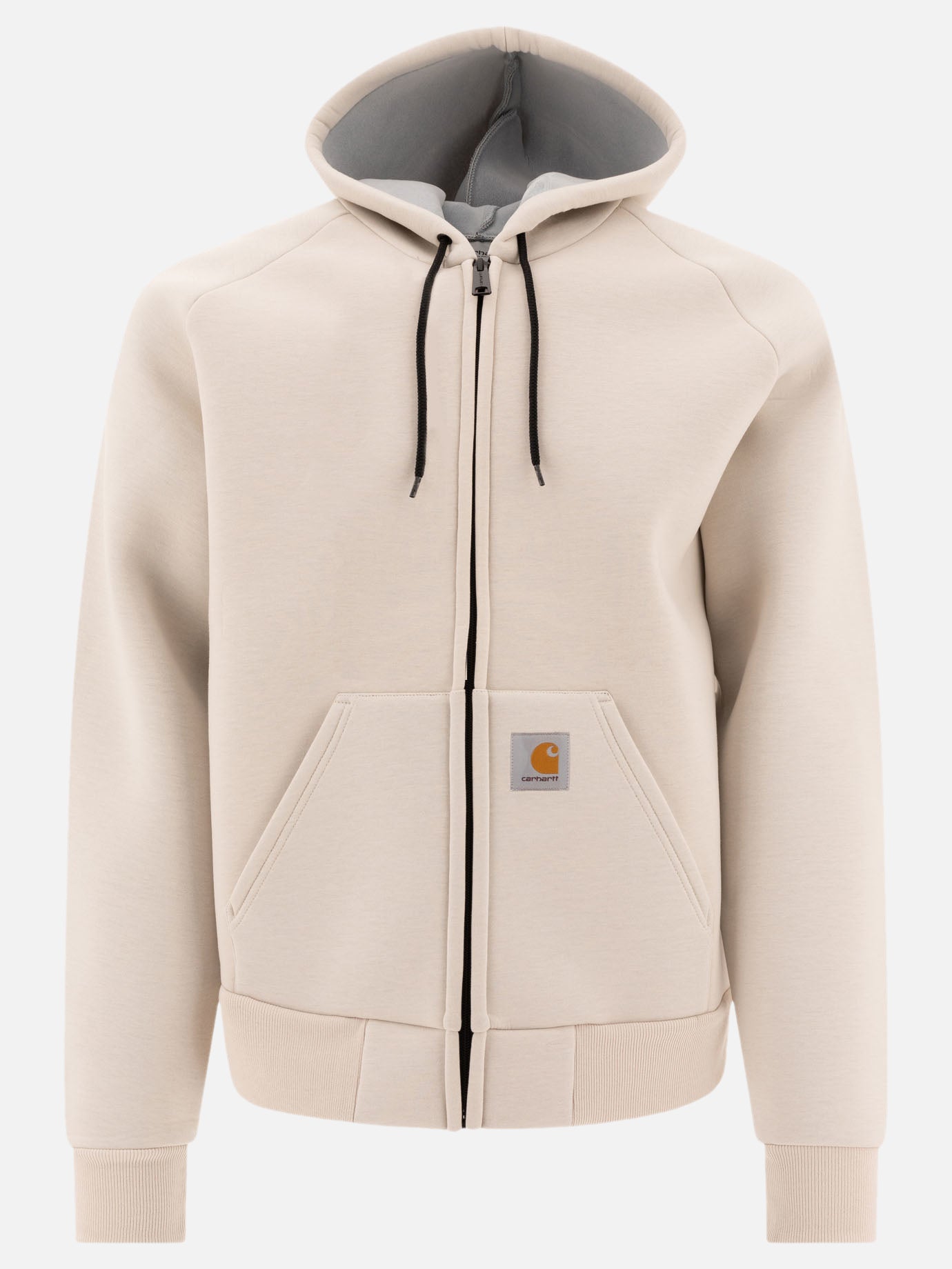 Carhartt WIP "Car-Lux" zipped hoodie Beige