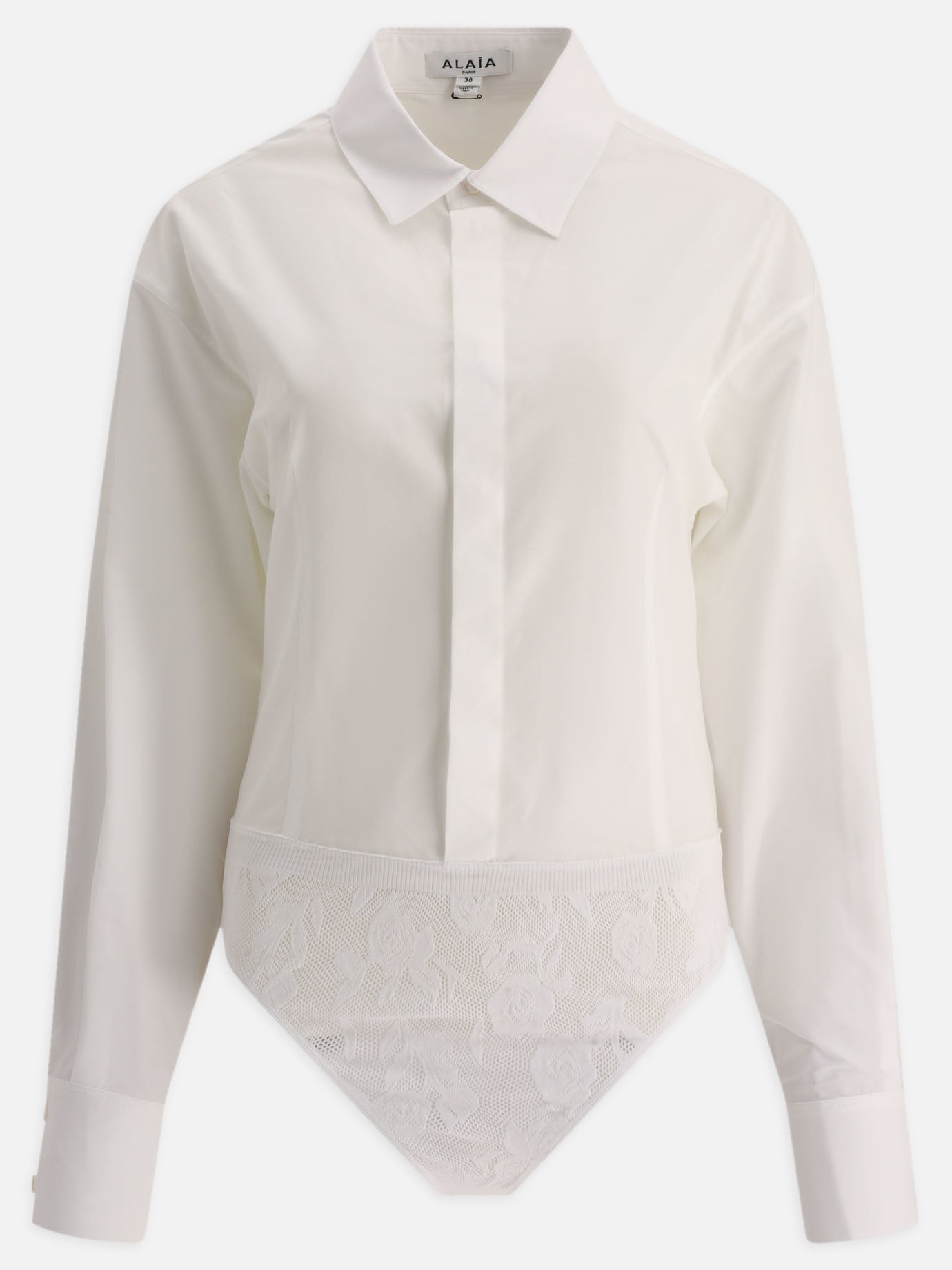 Alaïa Shirt bodysuit White