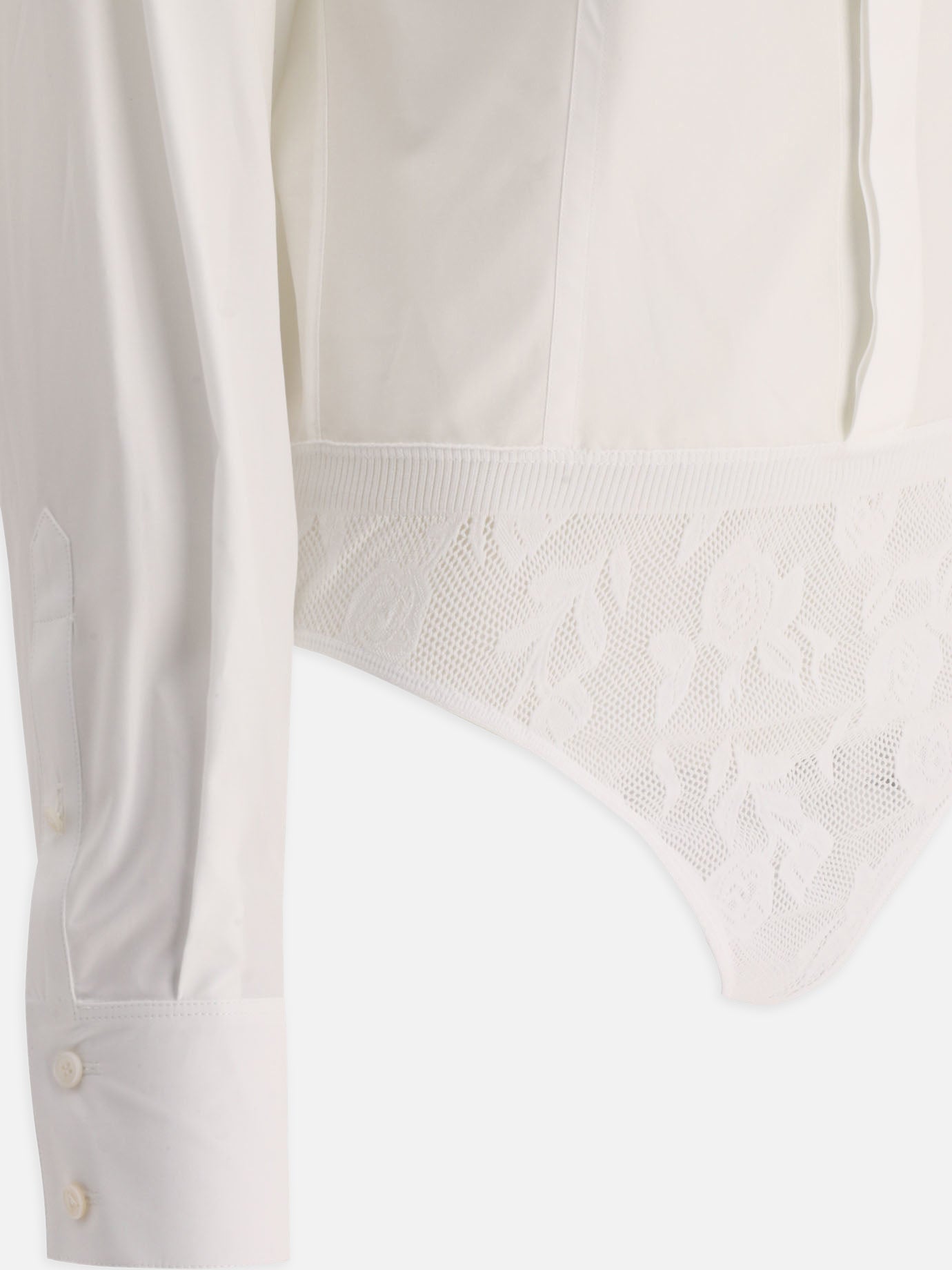 Alaïa Shirt bodysuit 15031879_36 White thumbnail_4