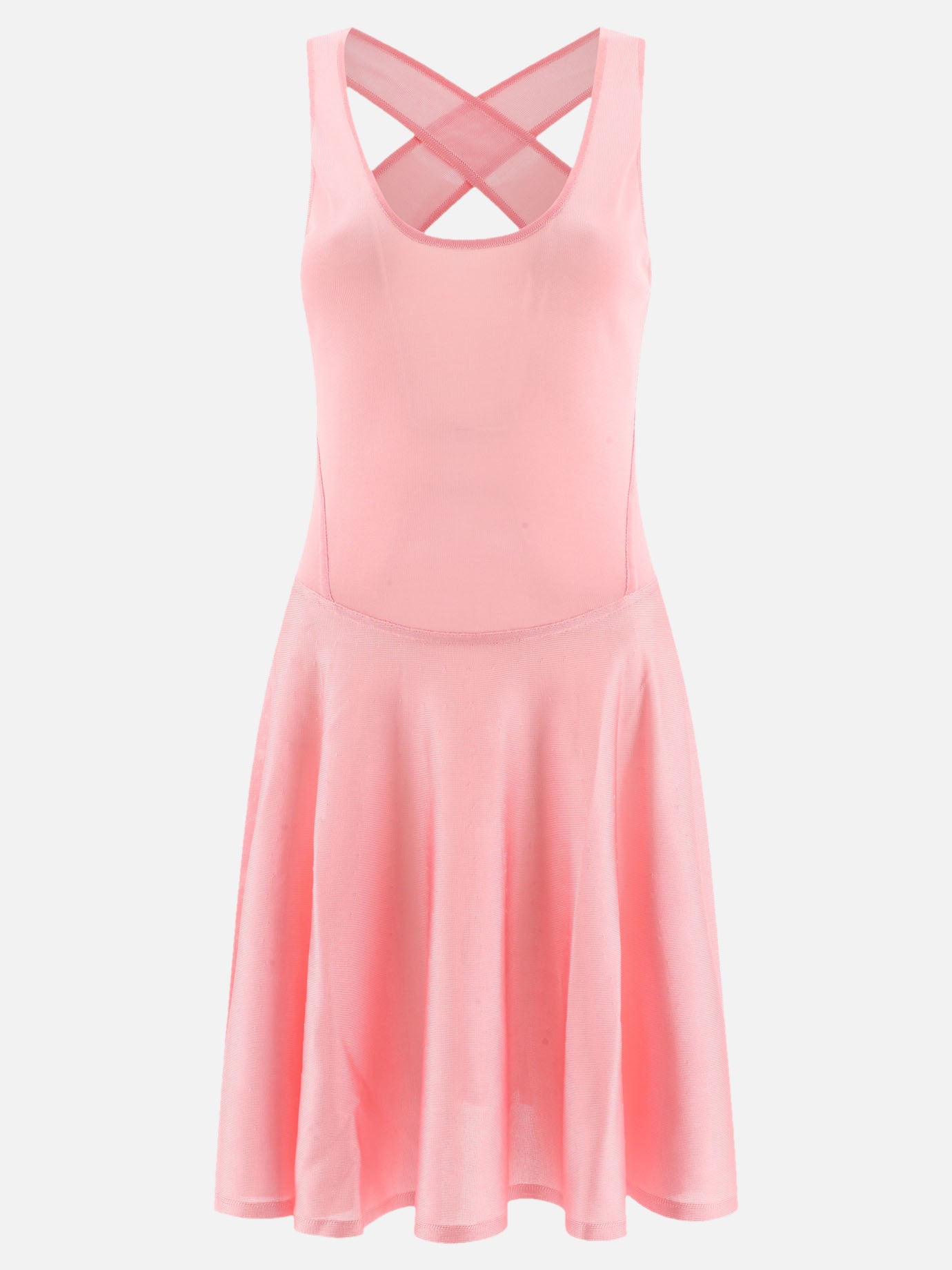 Mini dresses Solid colour  Pink - Alaïa Women | PDP | VIETTI Online Store | thumbnail
