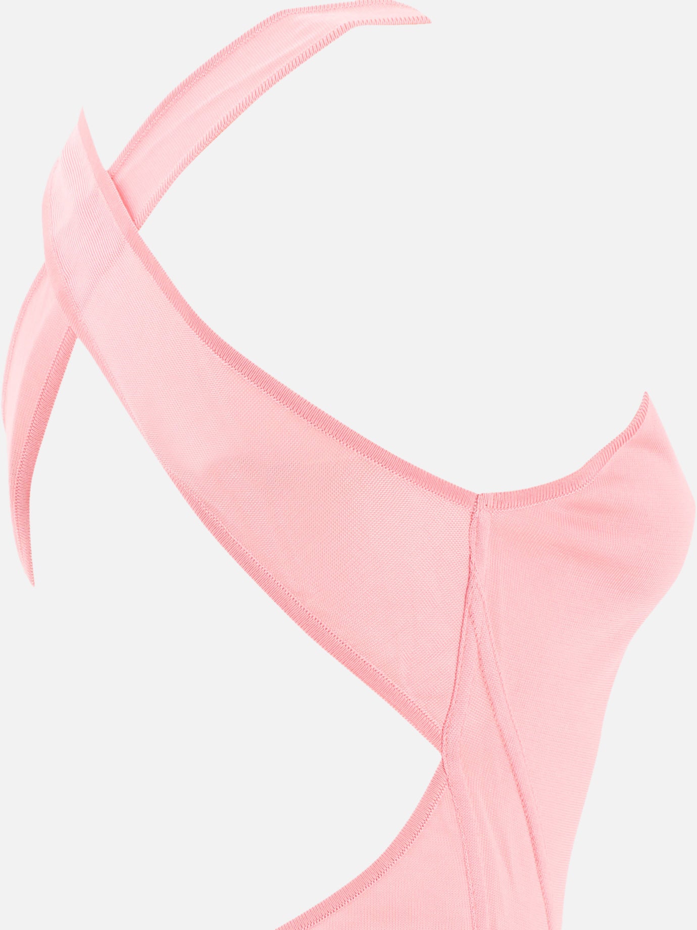 Mini dresses Solid colour  Pink - Alaïa Women | PDP | VIETTI Online Store | thumbnail_4
