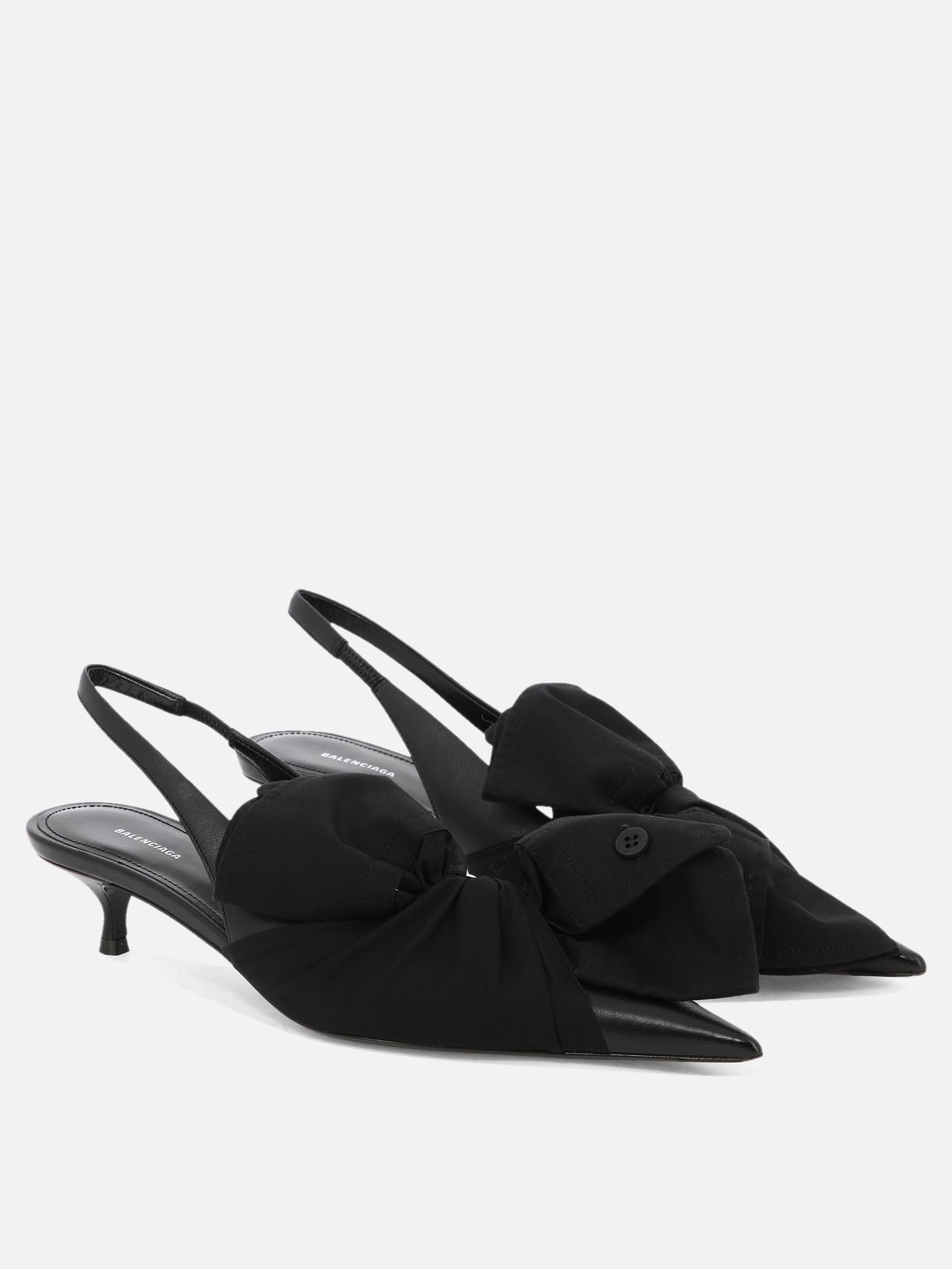 Balenciaga Décolleté &quot;Knife Chemise 40 mm&quot; 11004131_36 Black thumbnail_2