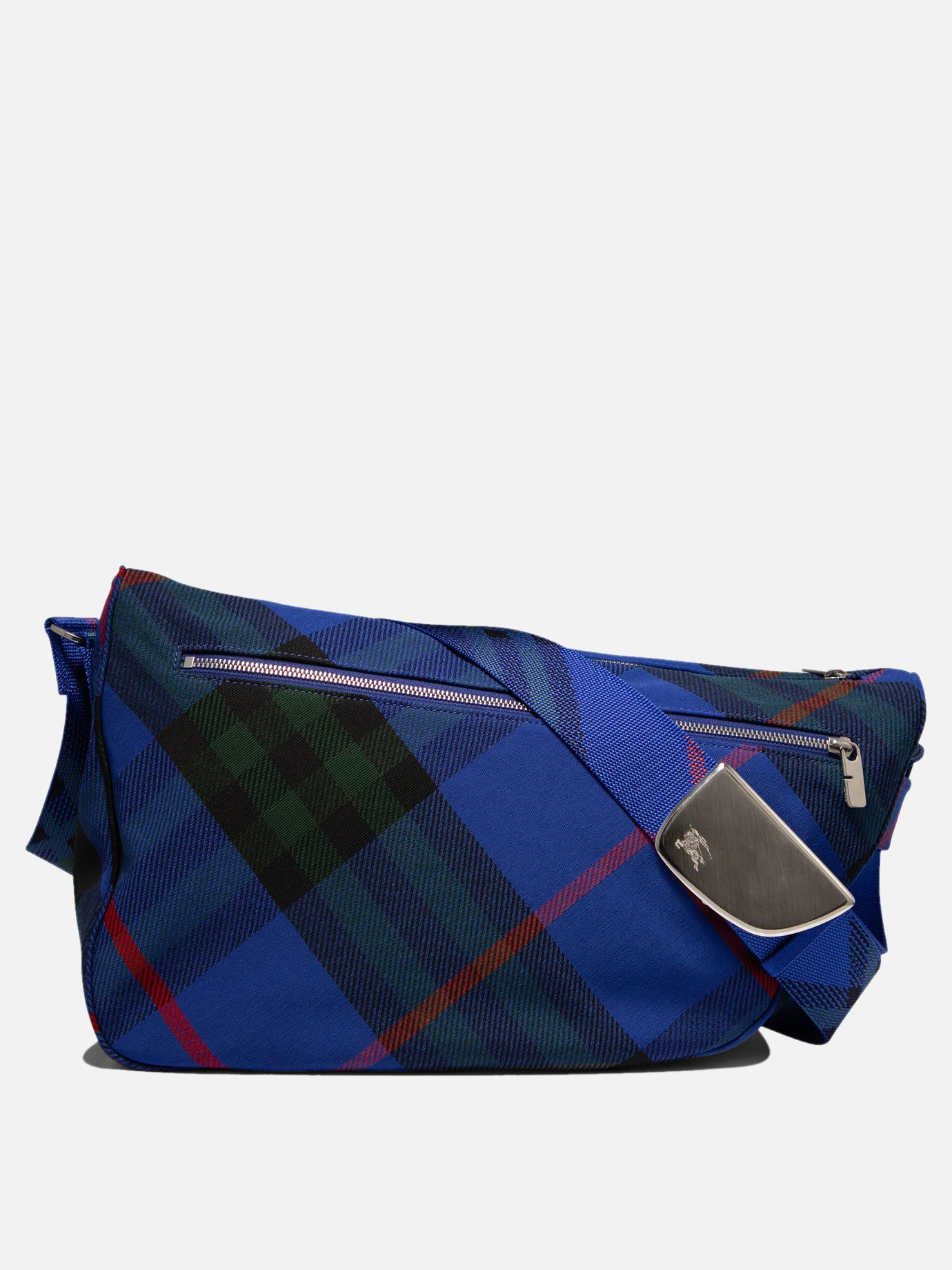 Burberry "Shield Messanger" Crossbody Bag Blue
