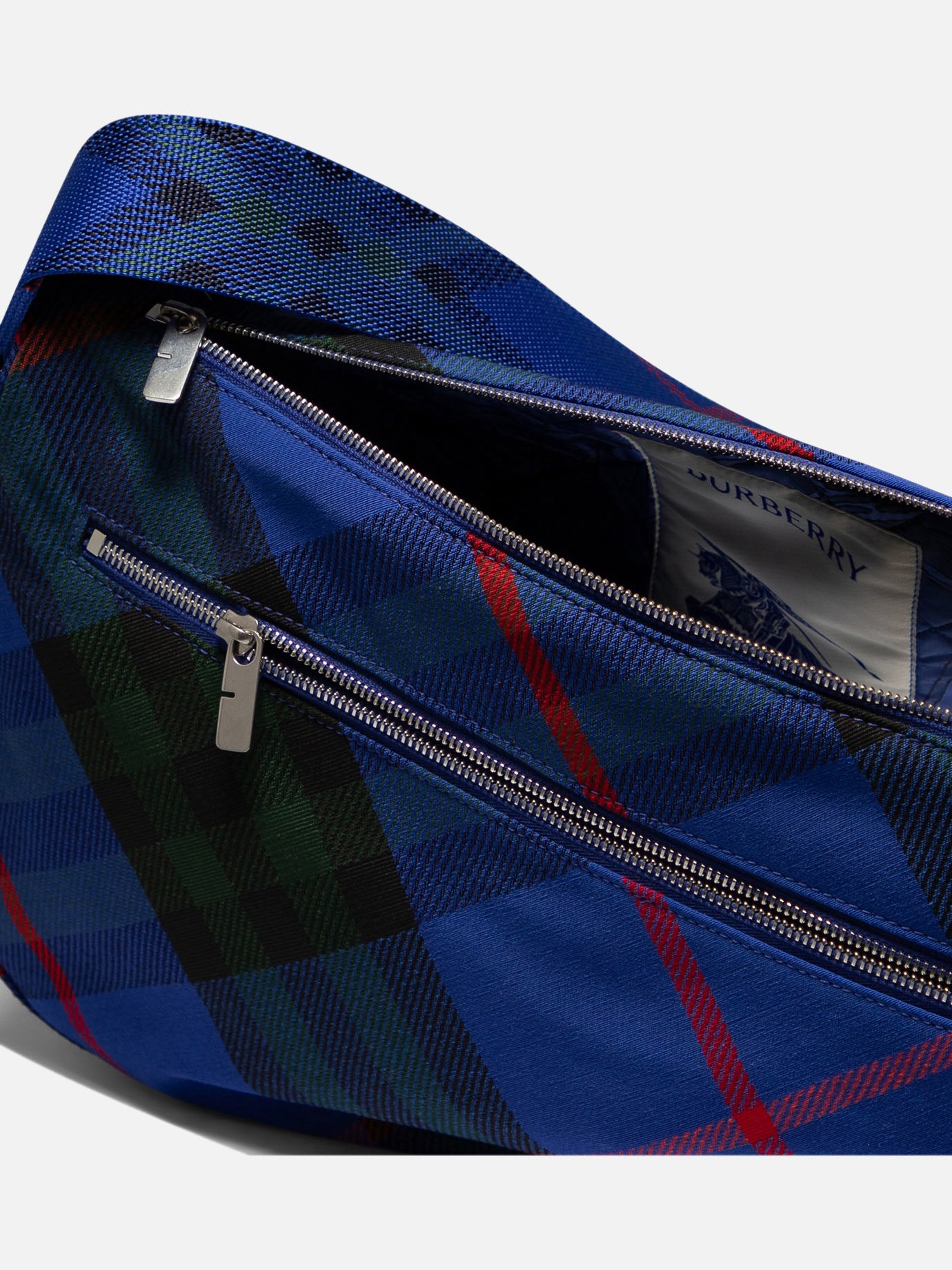 Burberry "Shield Messanger" Crossbody Bag Blue