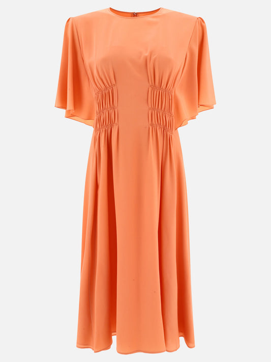 Abiti midi Solid colour  Arancione - Chloé Donna | PDP | VIETTI Online Store 

