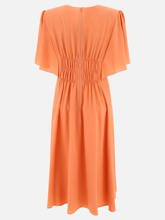 Abiti midi Solid colour  Arancione - Chloé Donna | PDP | VIETTI Online Store | 2
