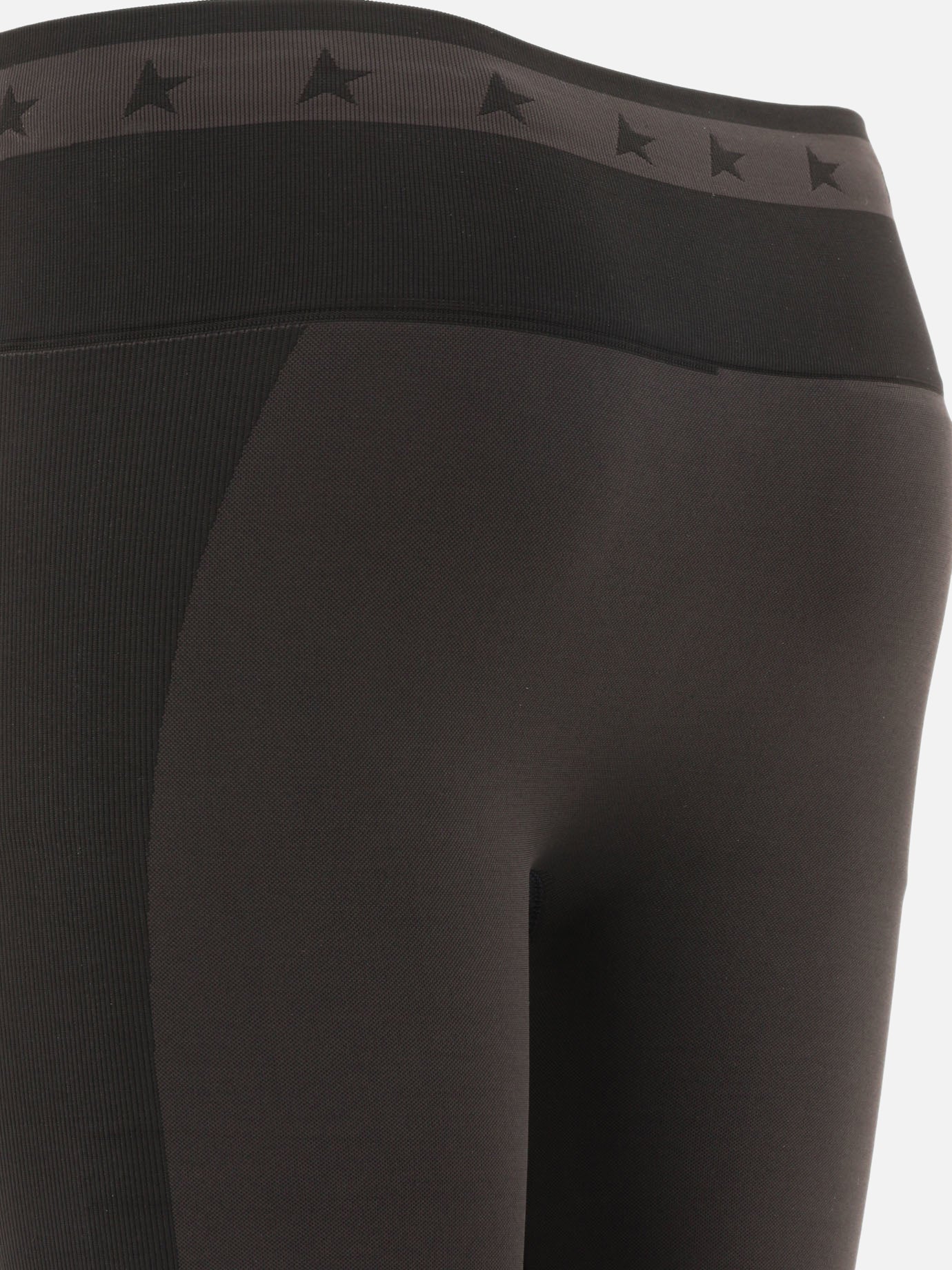 Golden Goose Star patterned legging Black