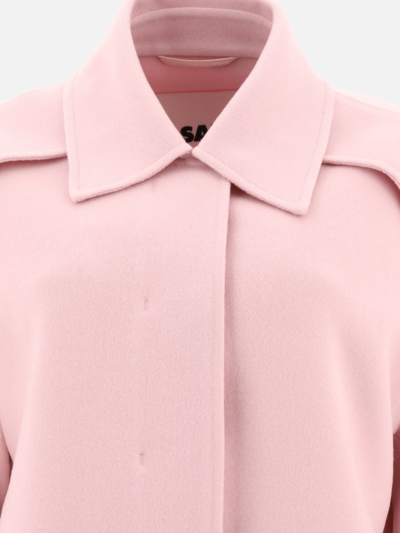 Overshirt jackets Solid colour  Pink - Jil Sander Women | PDP | VIETTI Online Store | thumbnail_3