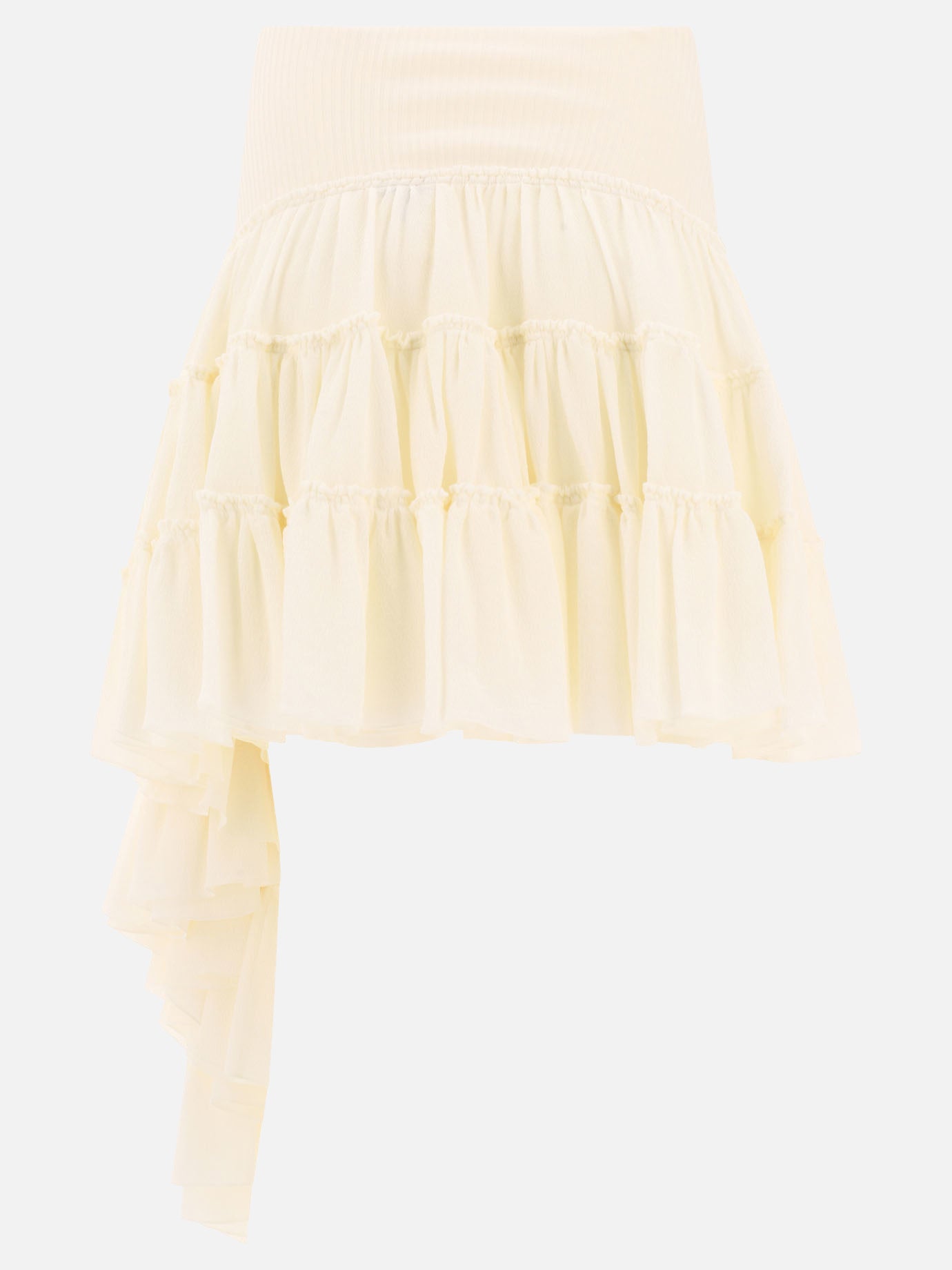 Miniskirts Solid colour  White - Loewe Women | PDP | VIETTI Online Store | Zoom-Modal_2
