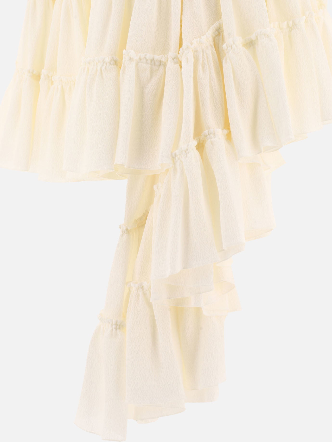 Miniskirts Solid colour  White - Loewe Women | PDP | VIETTI Online Store | Zoom-Modal_4
