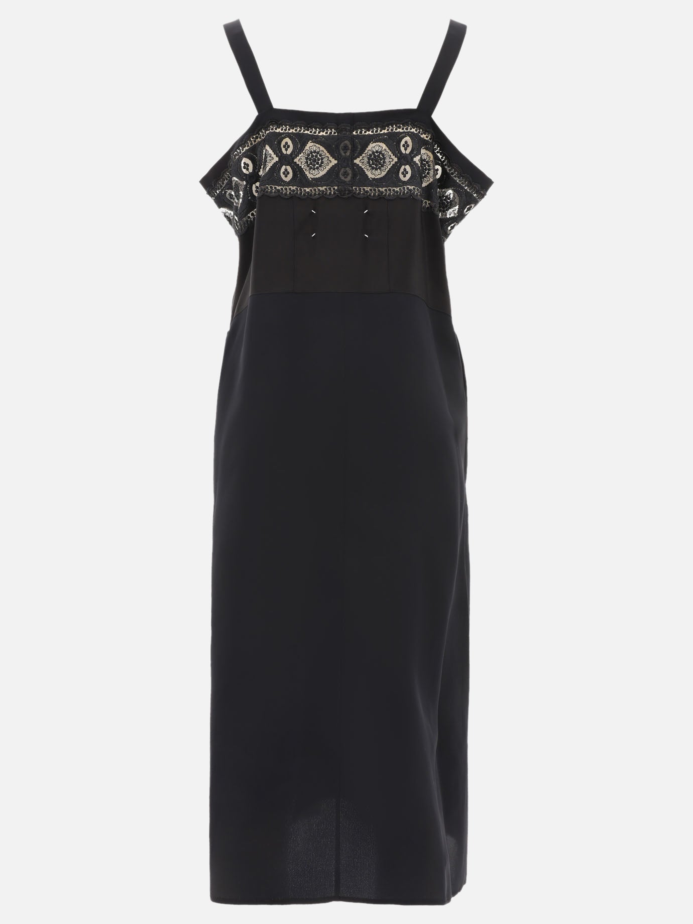 Midi dresses Embroidered  Black - Maison Margiela Women | PDP | VIETTI Online Store | Zoom-Modal_2
