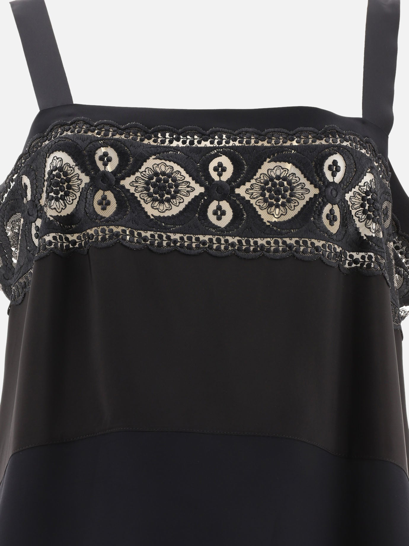 Midi dresses Embroidered  Black - Maison Margiela Women | PDP | VIETTI Online Store | Zoom-Modal_3
