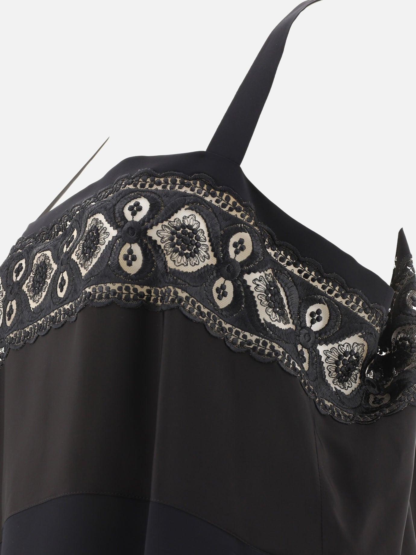 Midi dresses Embroidered  Black - Maison Margiela Women | PDP | VIETTI Online Store | thumbnail_4
