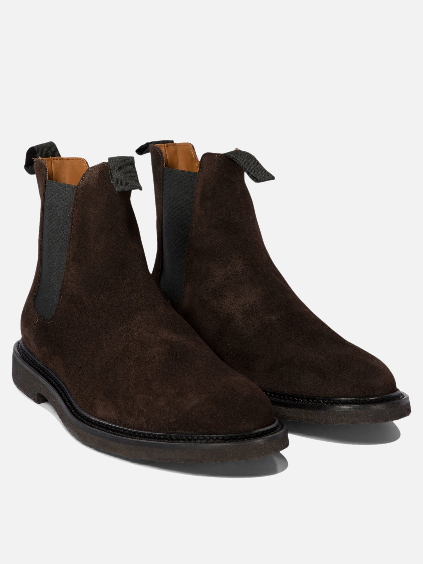 Common Projects Suede Chelsea boots Brown