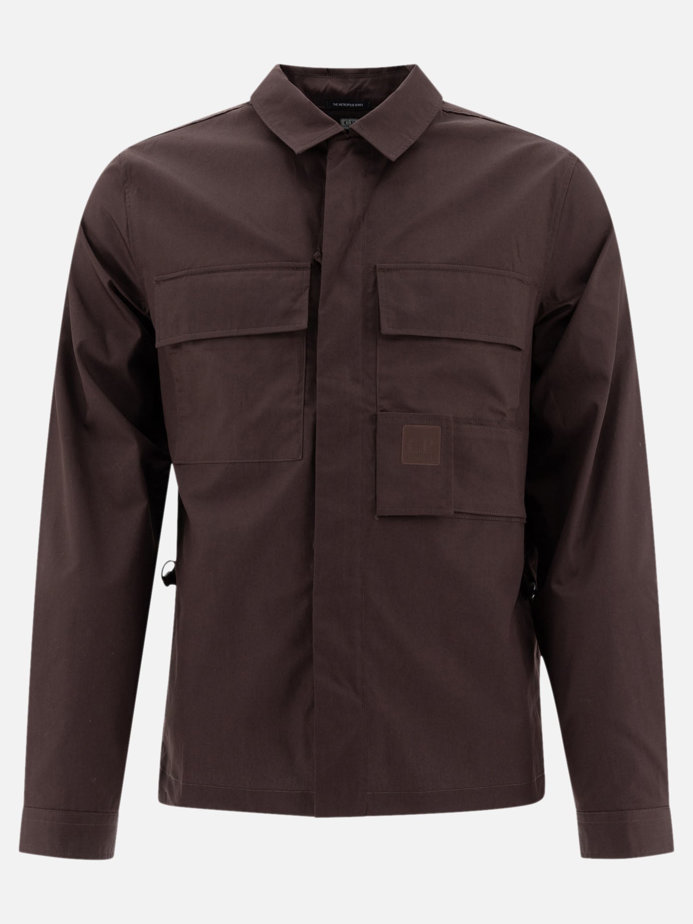 Overshirt in gabardine "The Metropolis Serie Utility"