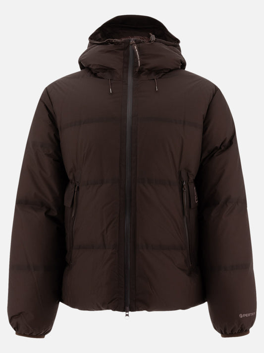 Down jackets Solid colour  Brown - C.P. Company Men | PLP | VIETTI Online Store 

