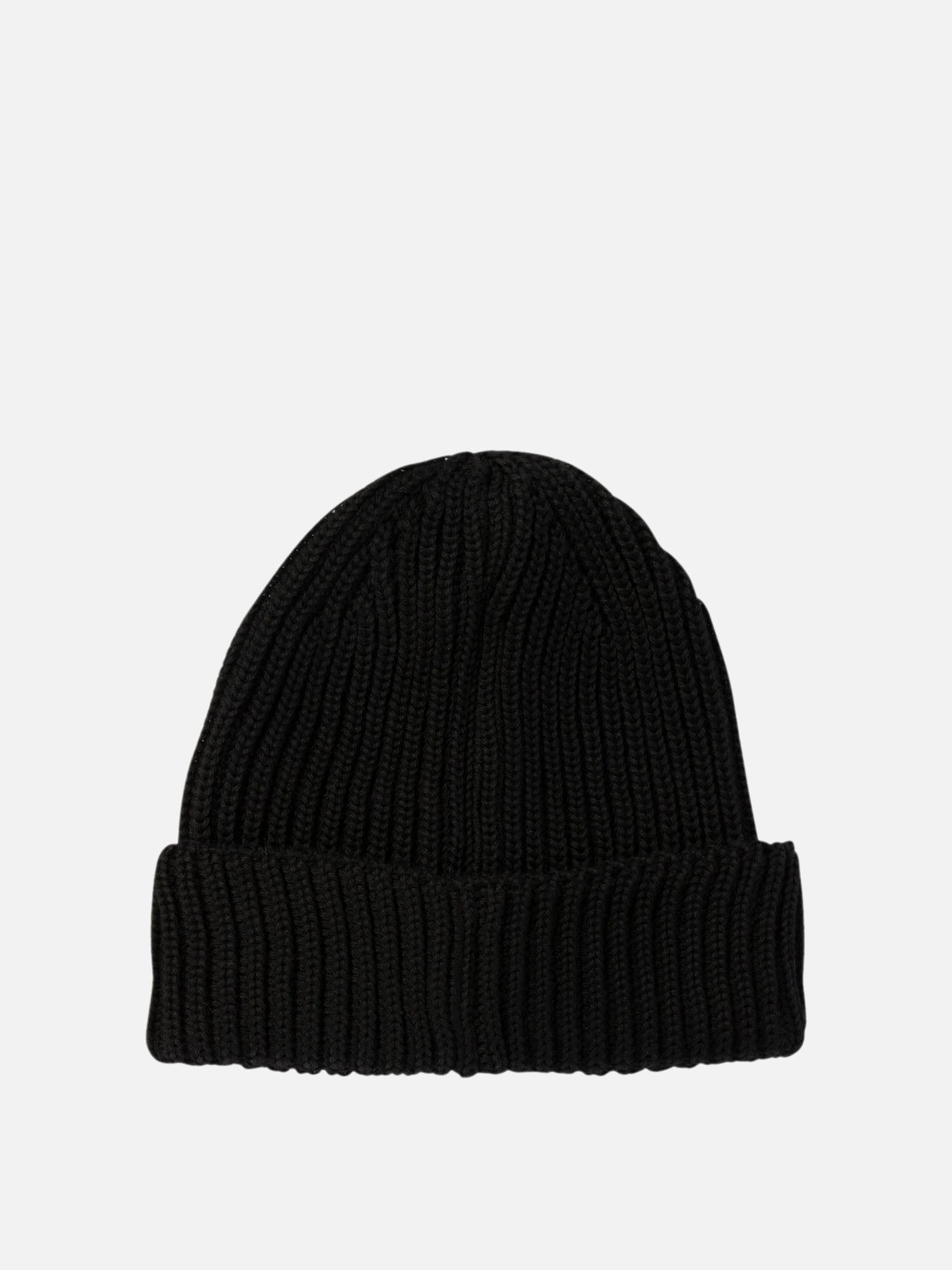 C.P. Company "Goggle" extra fine merino wool beanie Black