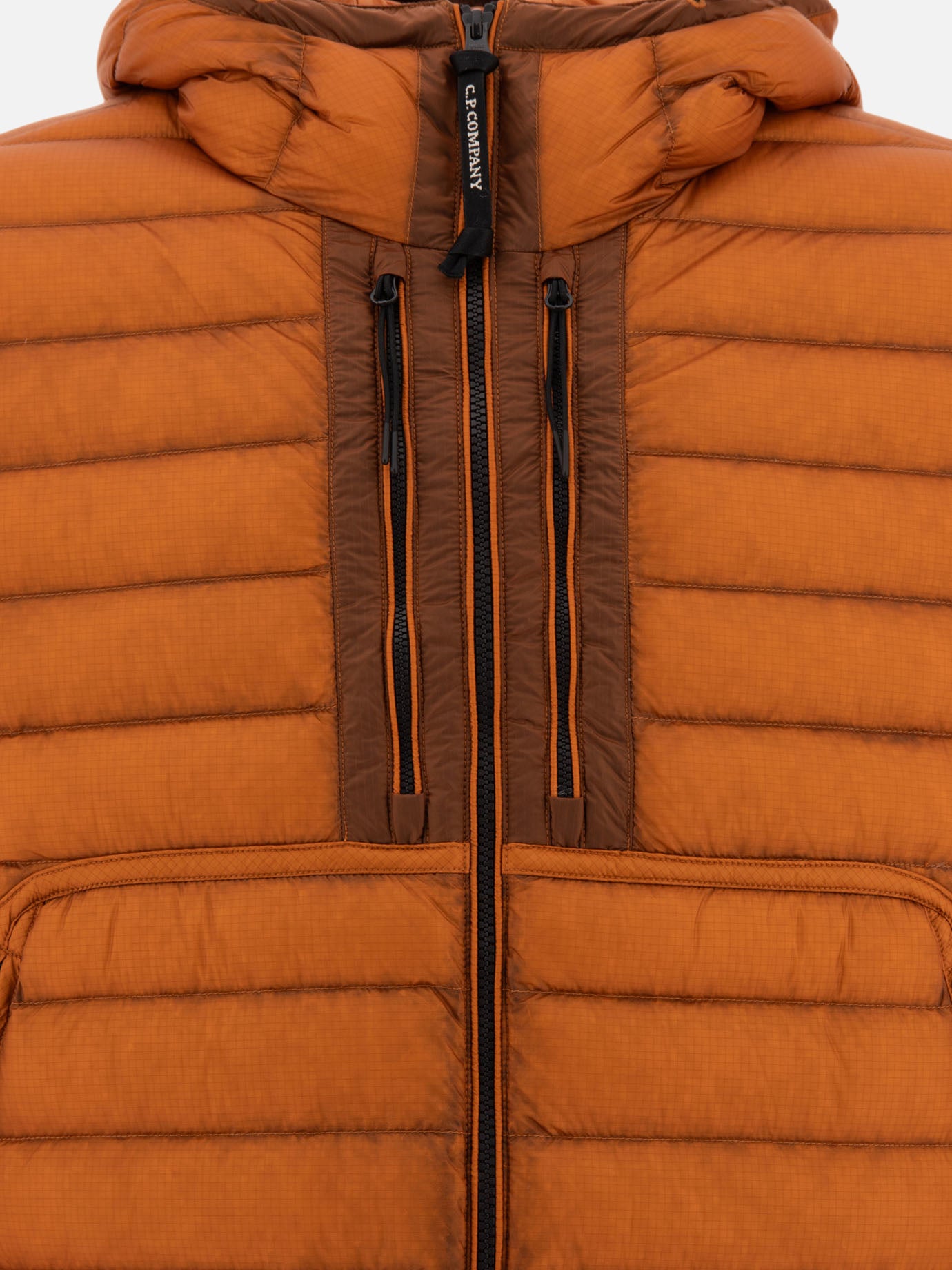 Down jackets Solid colour  Orange - C.P. Company Men | PDP | VIETTI Online Store | thumbnail_3