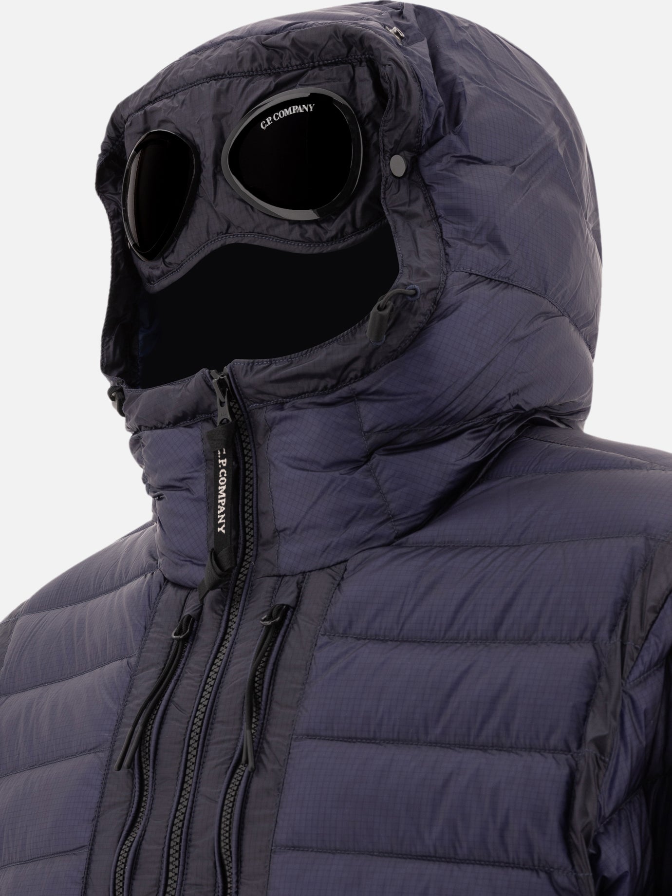 C.P. Company "DD Shell Goggles" down jacket Blue