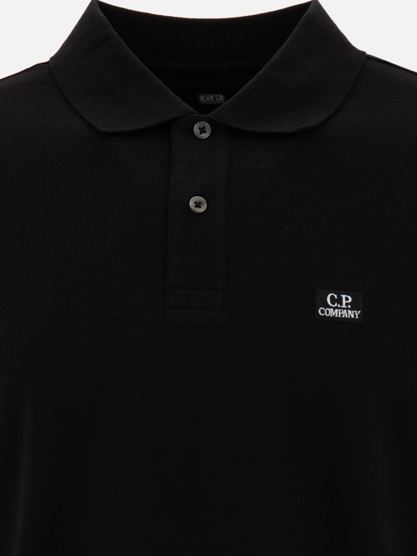 T-shirt with embroidered logo