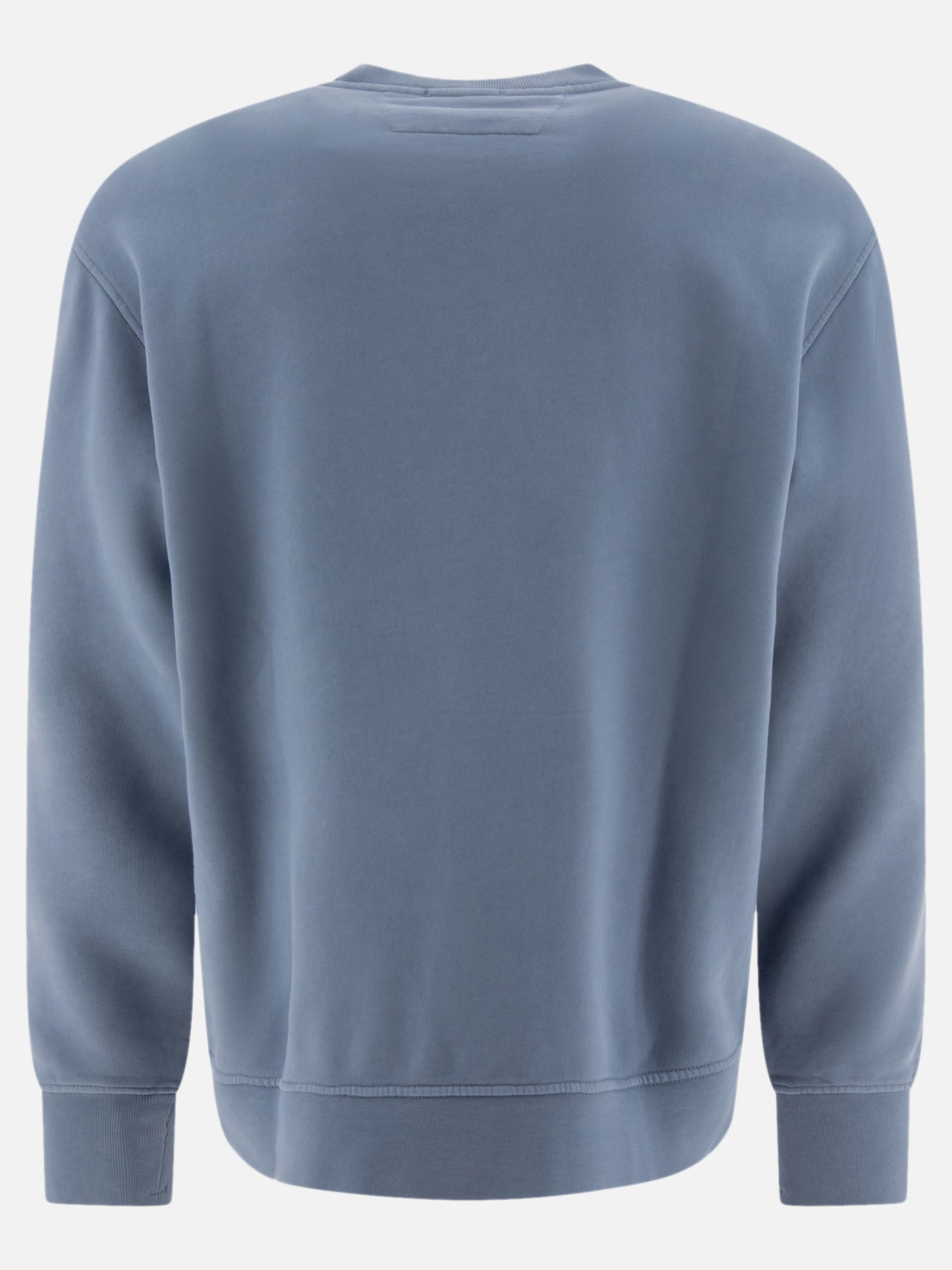 C.P. Company Sweatshirt with embroidered logo Light blue