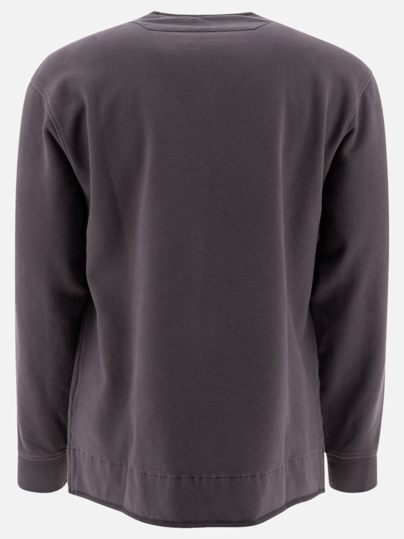 C.P. Company "Diagonal Fleece" zipped sweatshirt Brown