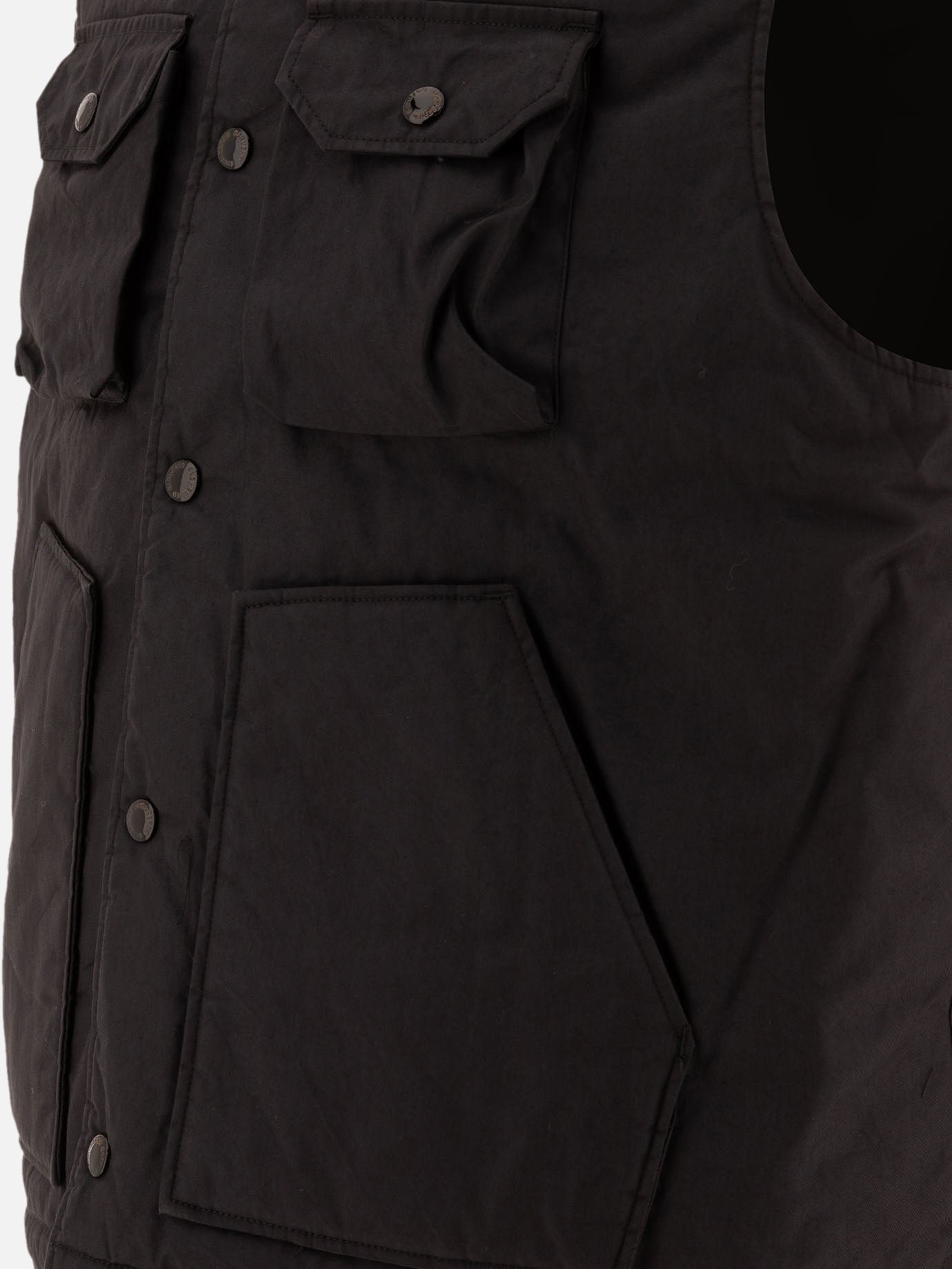 Engineered Garments "Field" vest jacket Black