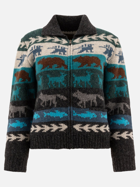 "Fair Isle" cardigan