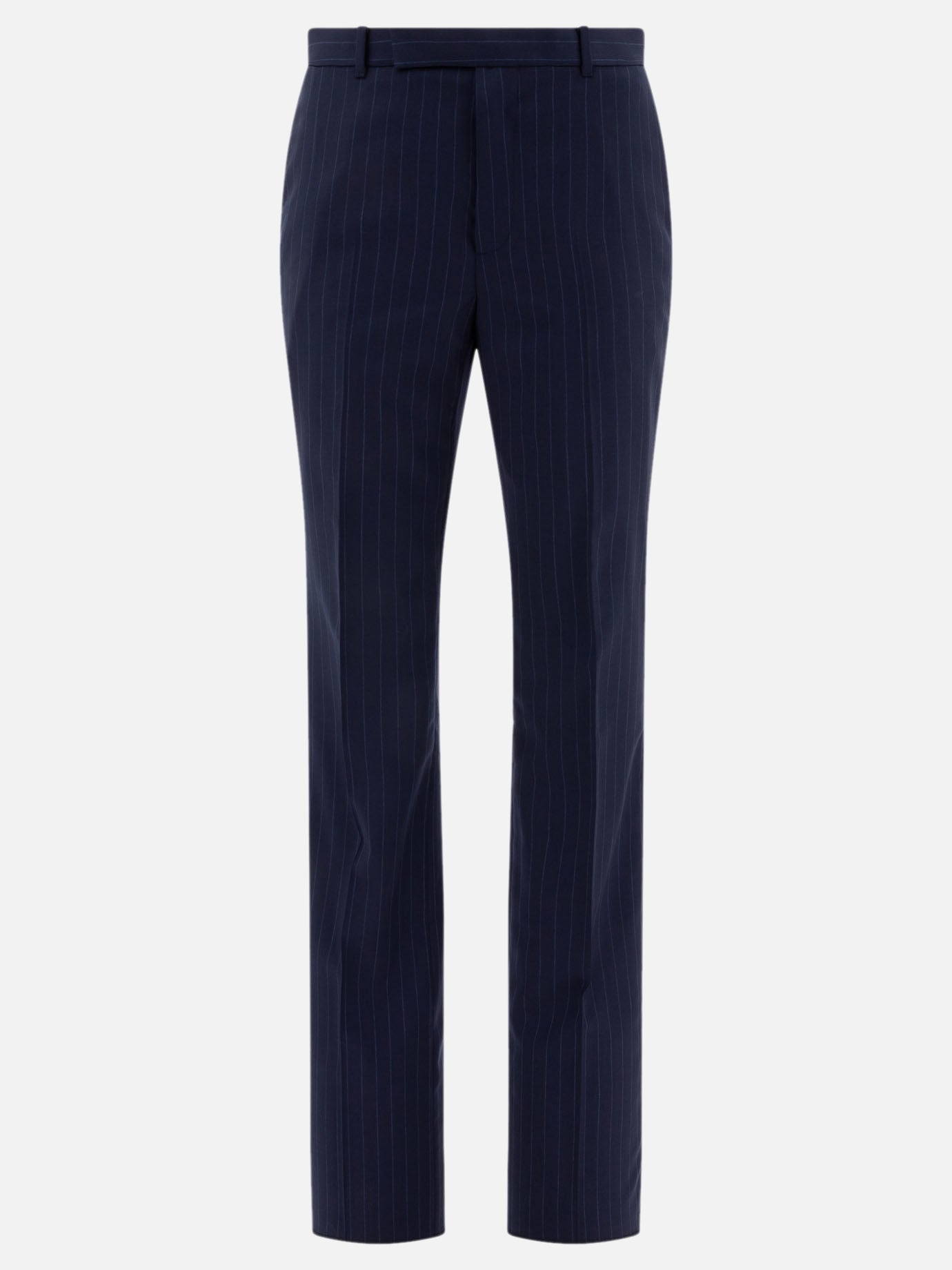 Givenchy Pinstriped tailored trousers Blue