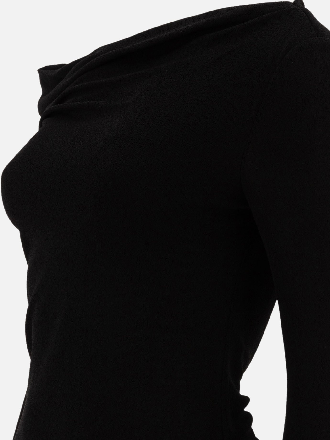 Givenchy Top with draped collar Black