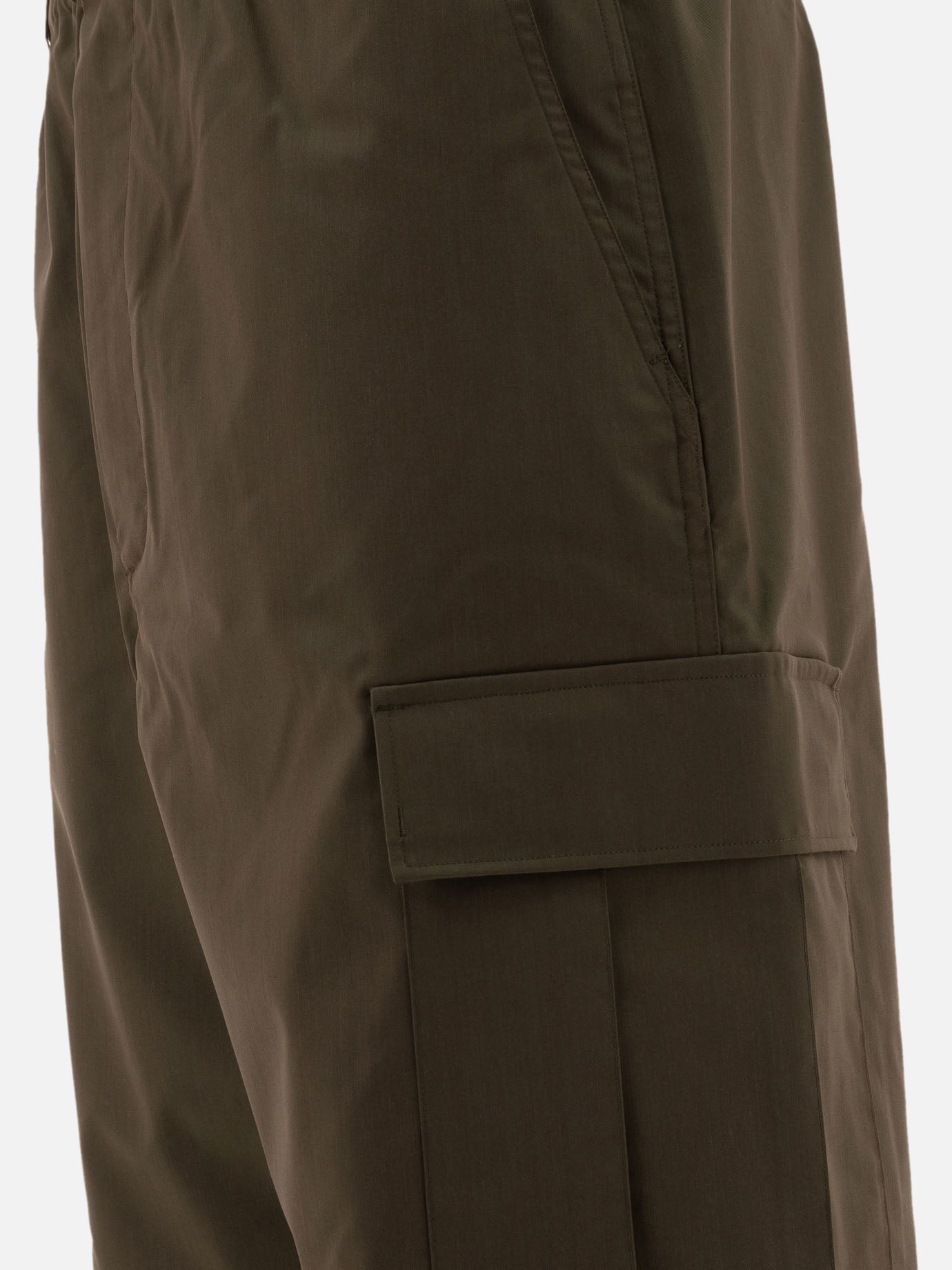 Goldwin "Wool Blend Twill" trousers Green